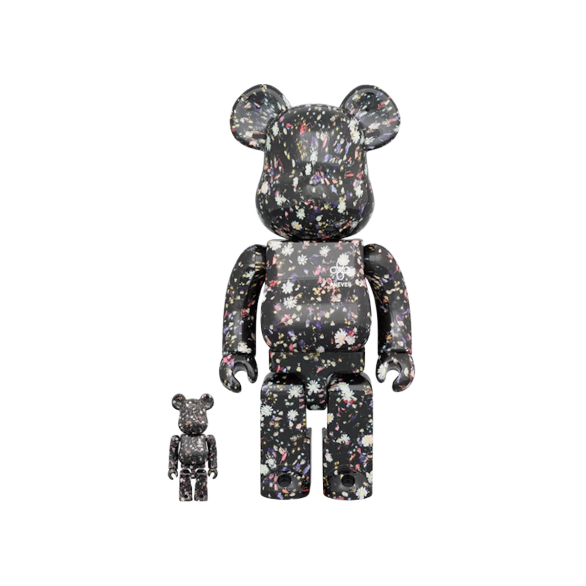 Bearbrick x Anever 100% & 400% Set Black