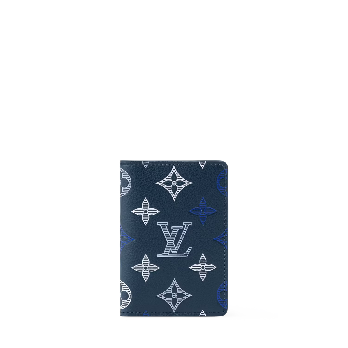 Louis Vuitton Pocket Organizer Shadow Navy Blue