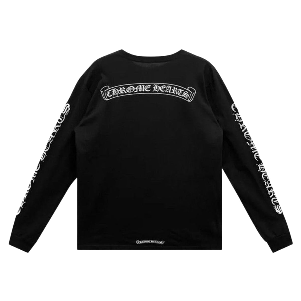 Chrome Hearts Stadium Scroll Long-Sleeve T-Shirt Black