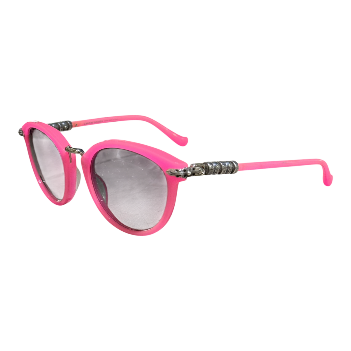 Chrome Hearts Cunning Stunt Pink/Silver Sunglasses