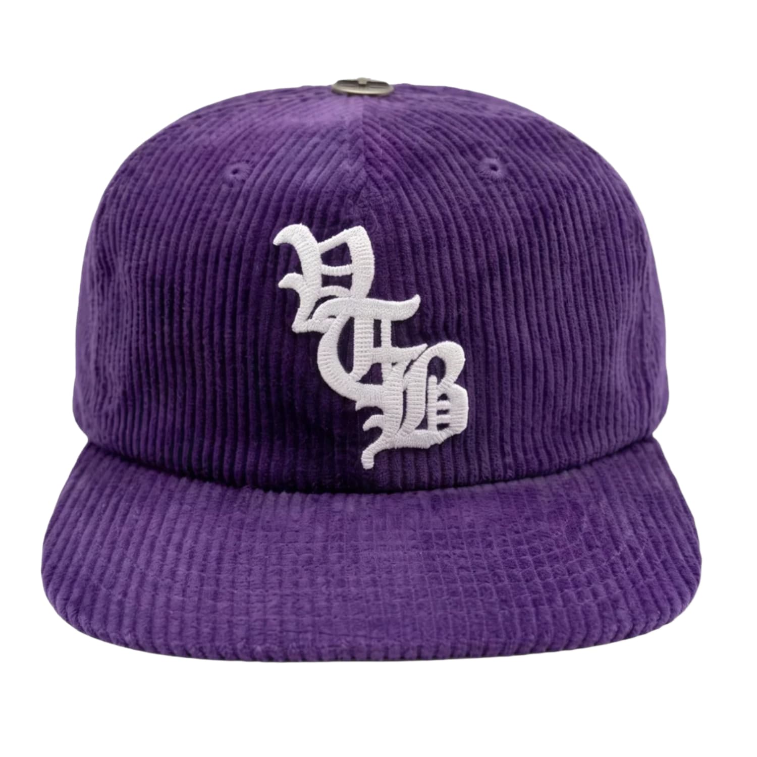 Vertabrae Purple Corduroy Snapback