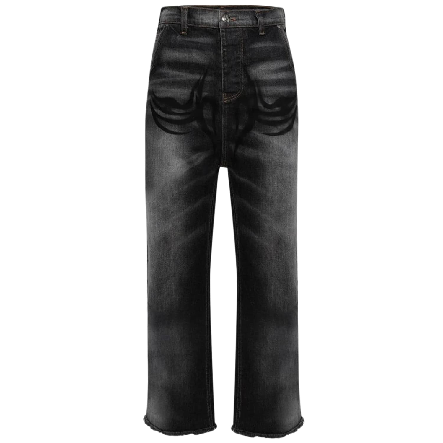 Hellstar Graffiti Denim Jeans Black