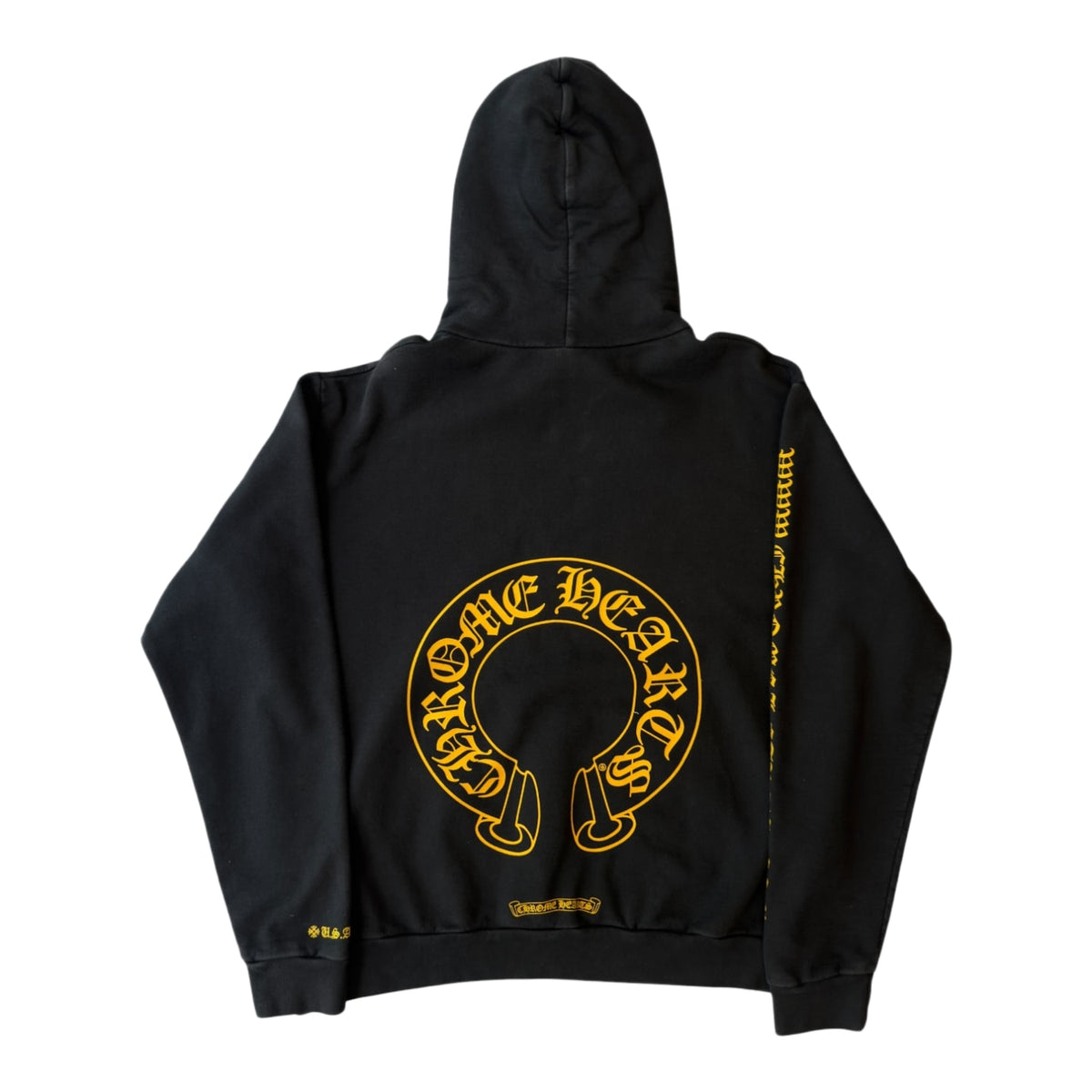Chrome Hearts Online Exclusive Hoodie Black/Yellow
