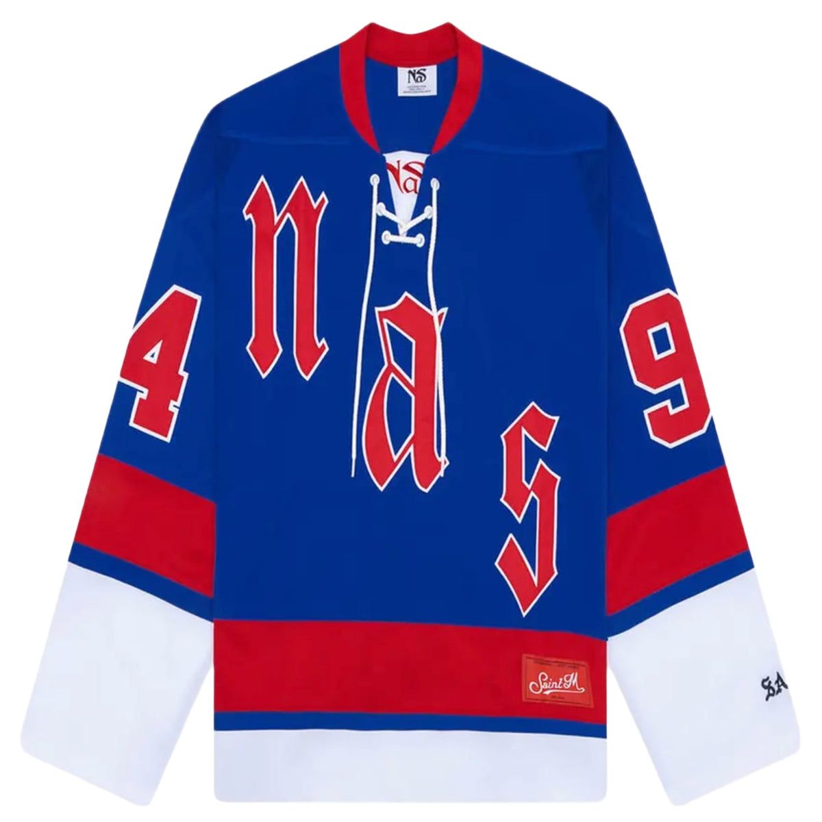 Saint Michael x Nas Illmatic 94 Game Shirt Blue