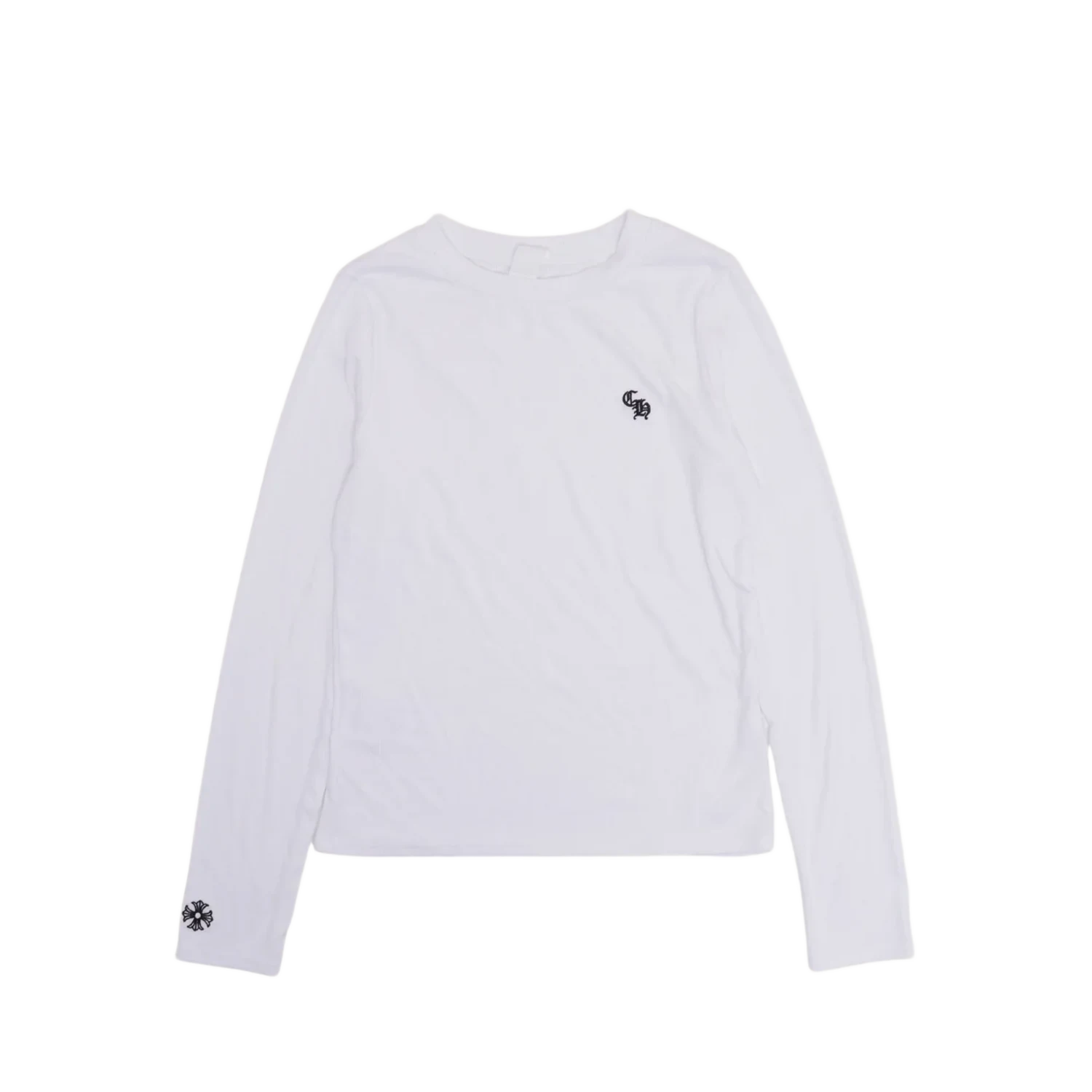 Chrome Hearts CH Bad Seed Women's Long Sleeve White