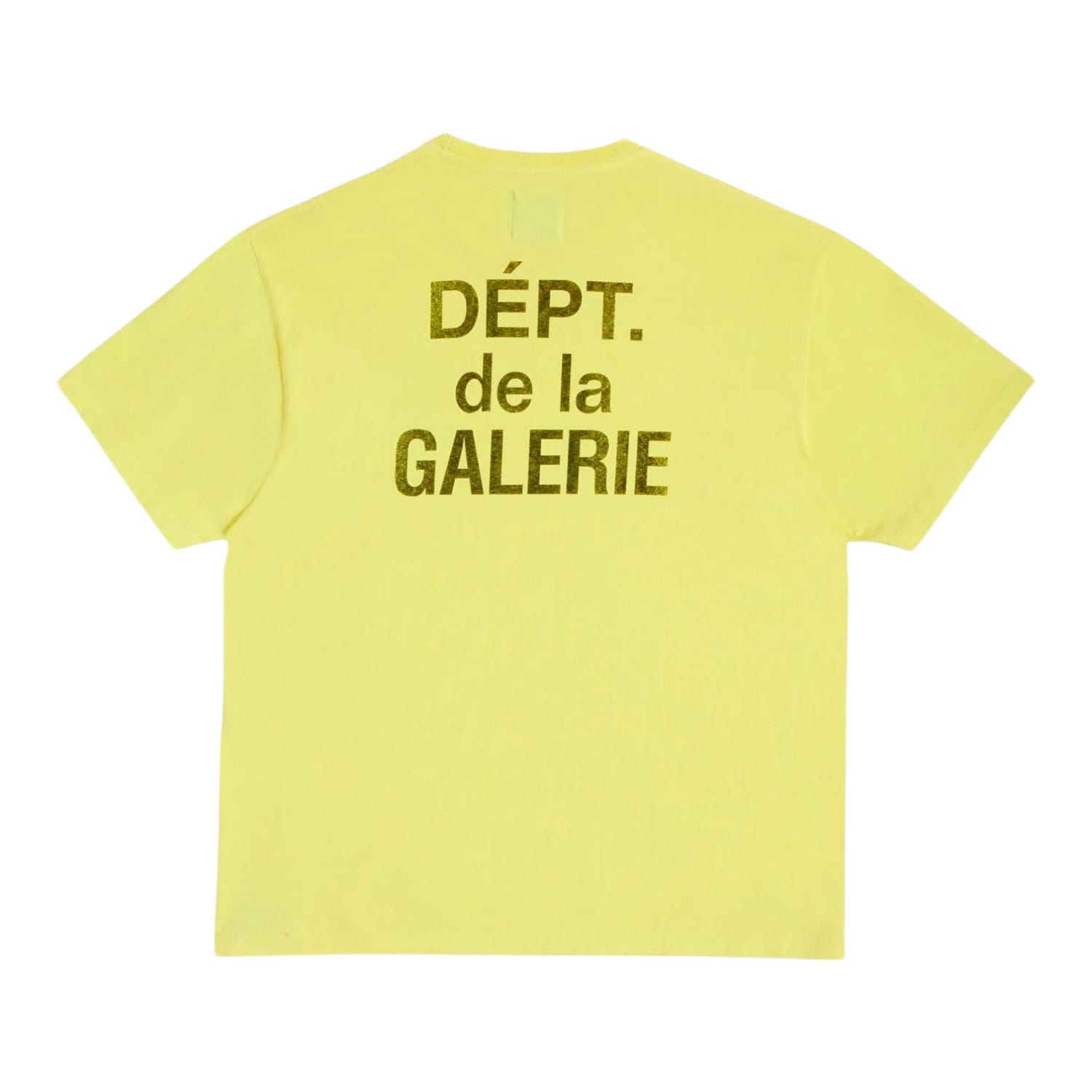 Gallery Dept. French T-Shirt Neon Yellow