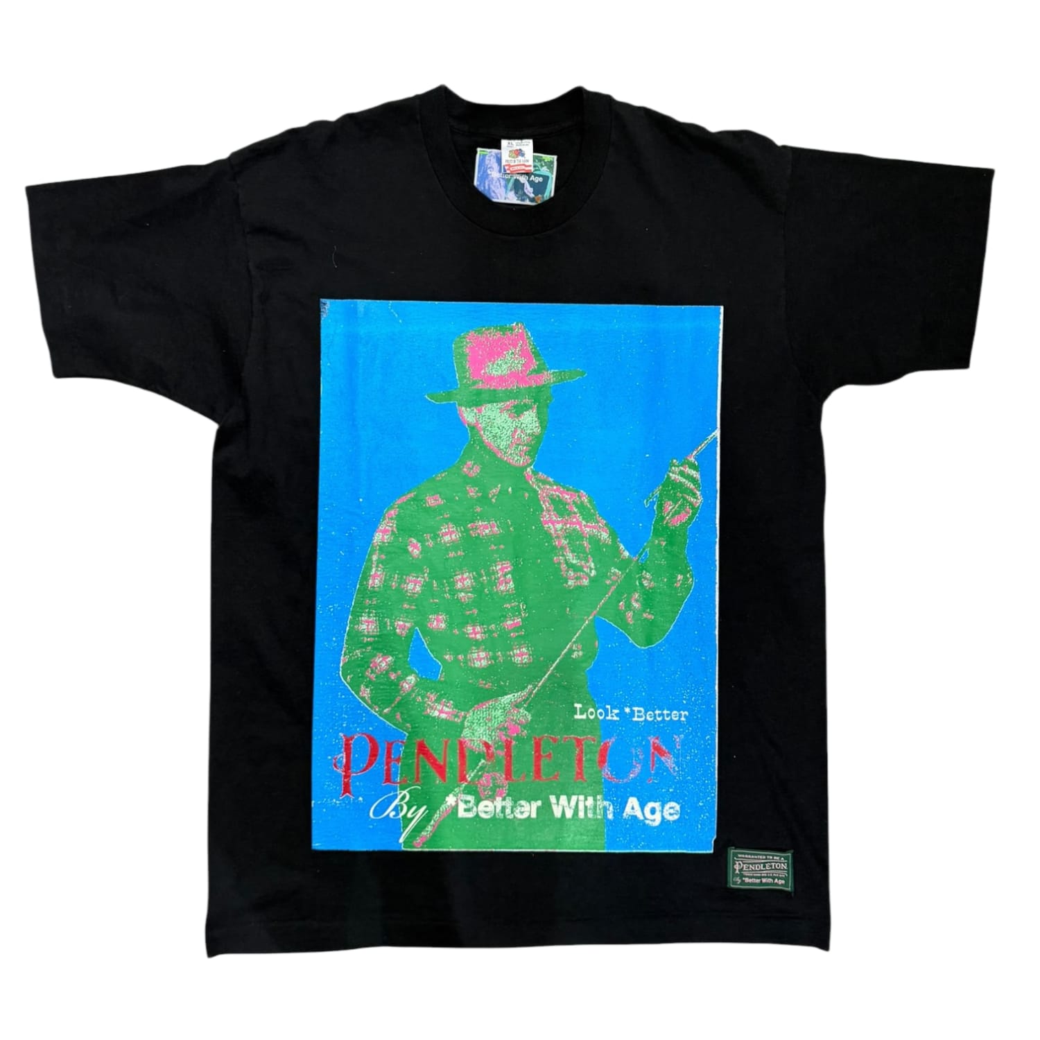 Better With Age Novel Vintage Tee Black
