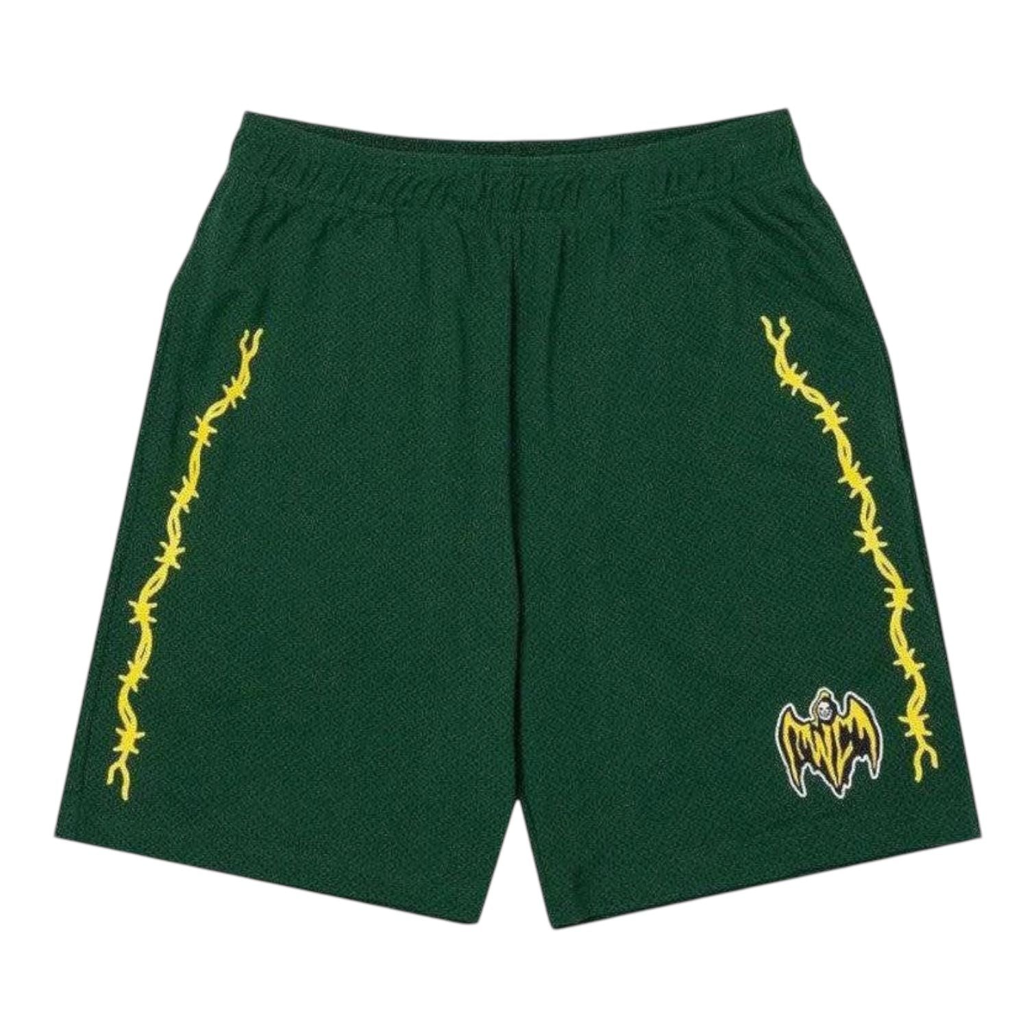 Warren Lotas Bat Reaper Mesh Shorts Green