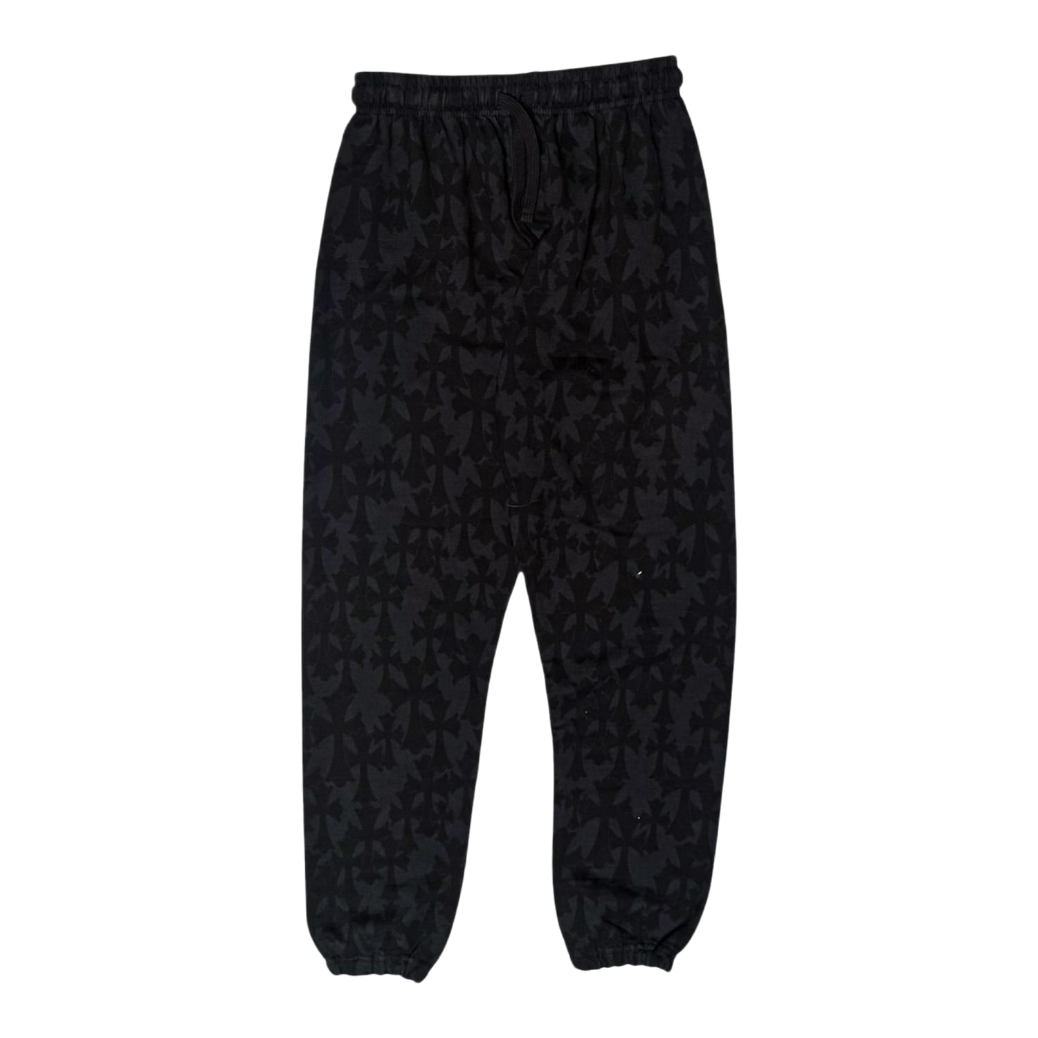 Chrome Hearts Cemetery Cross Monogram Sweatpants Black