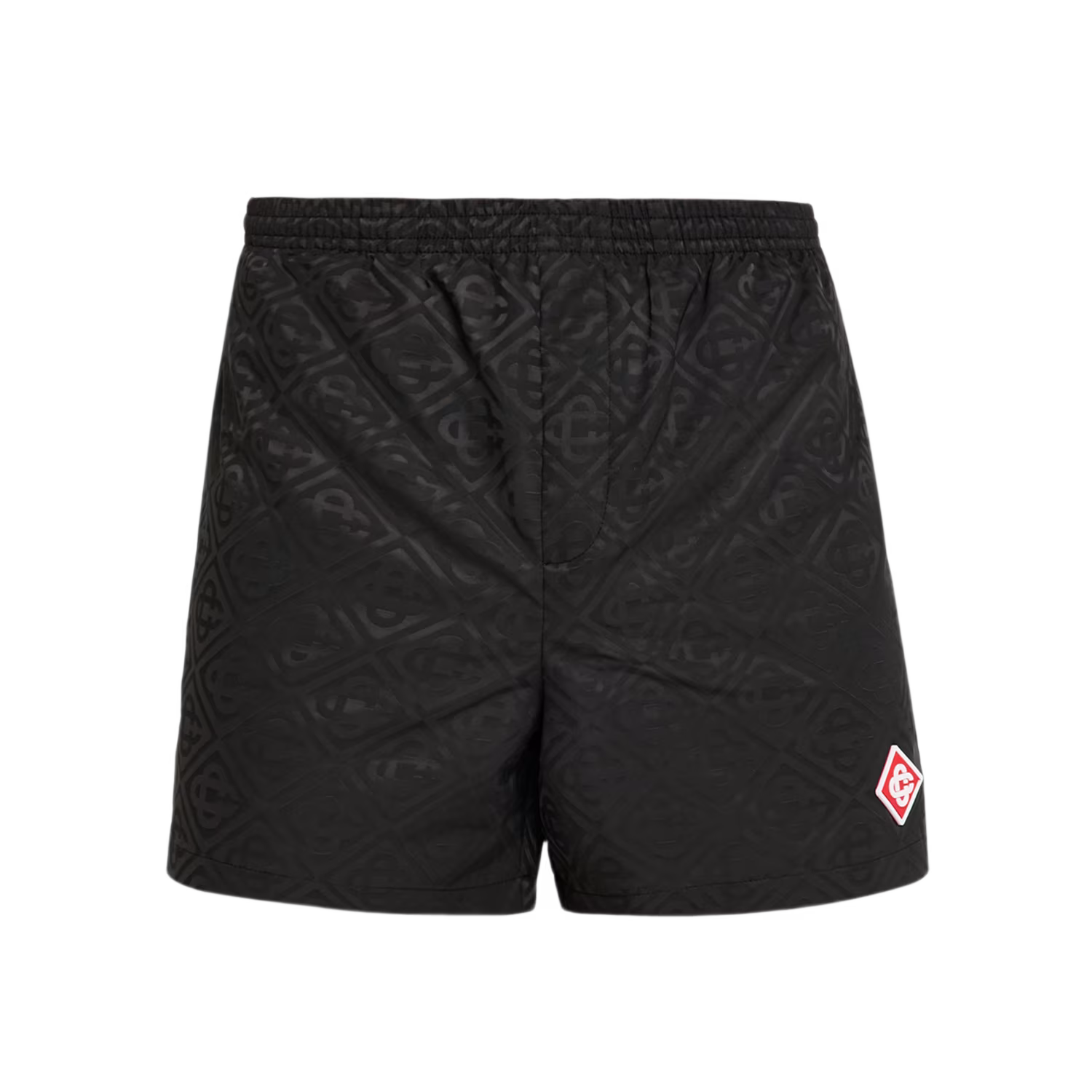 Casablanca Jacquard Swim Shorts Black