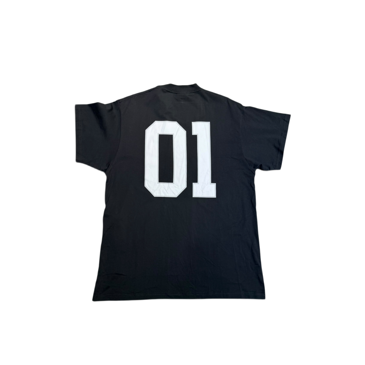 Balenciaga 01 Basketball Series T-Shirt Grey