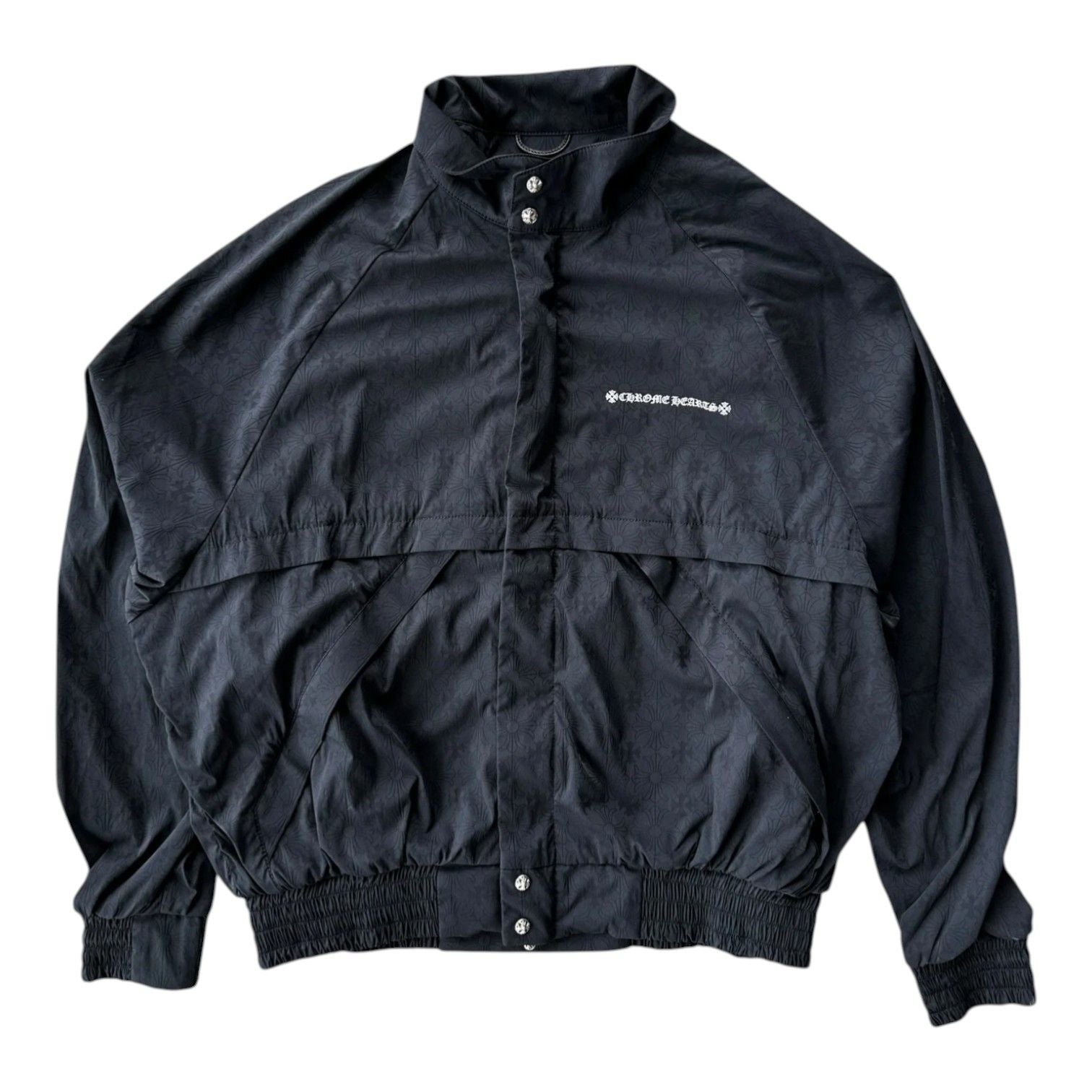 Chrome Hearts Jacquard Monogram Match Point Windbreaker Black