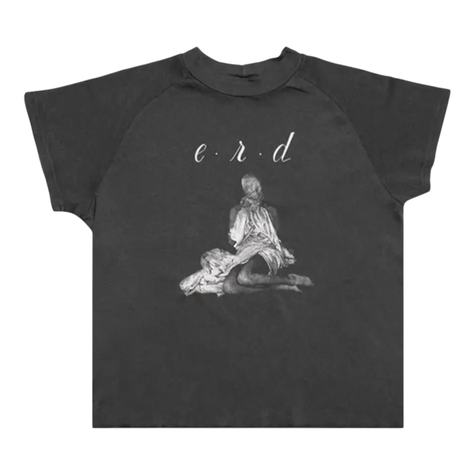 Enfants Riches Déprimés Woman In Sheet Raglan T-Shirt Faded Black