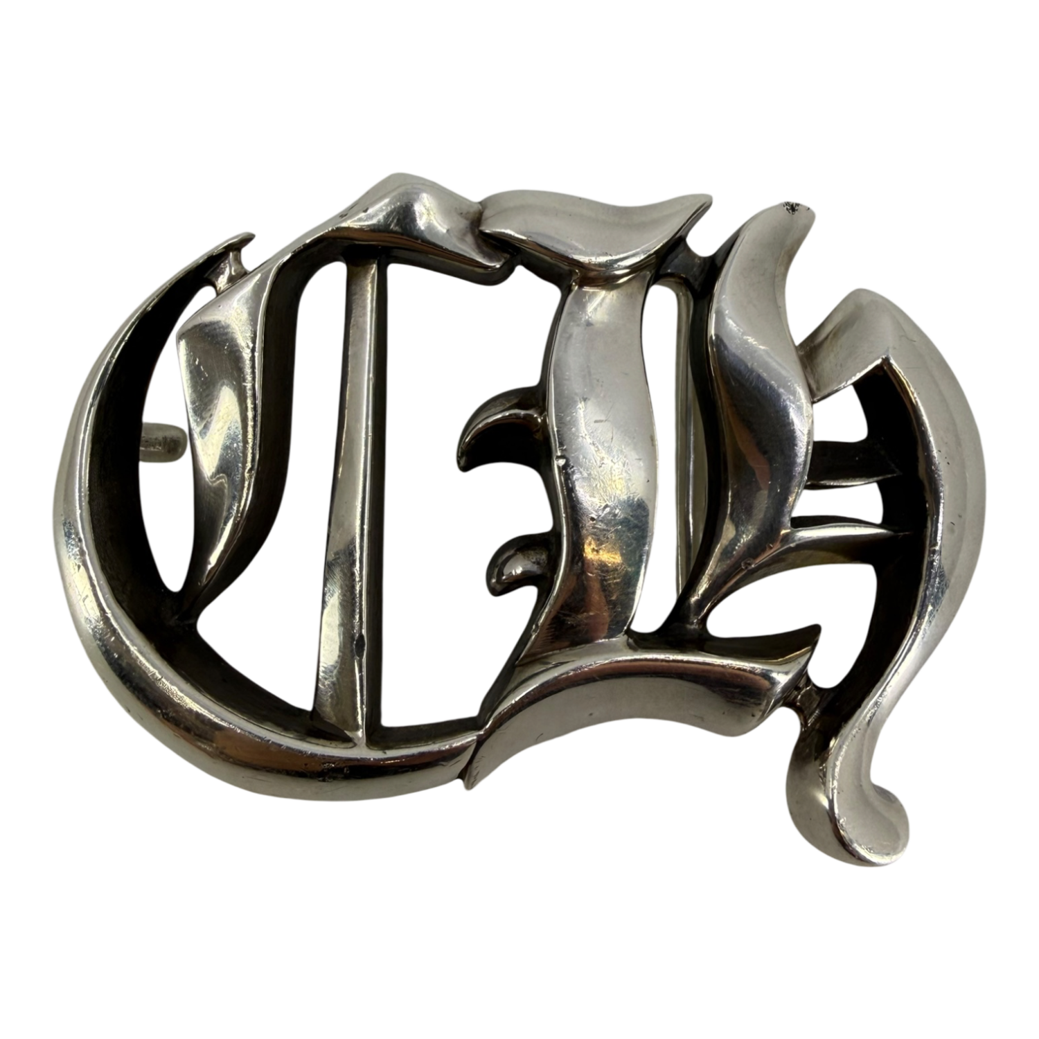 Chrome Hearts Silver CH Belt Buckle