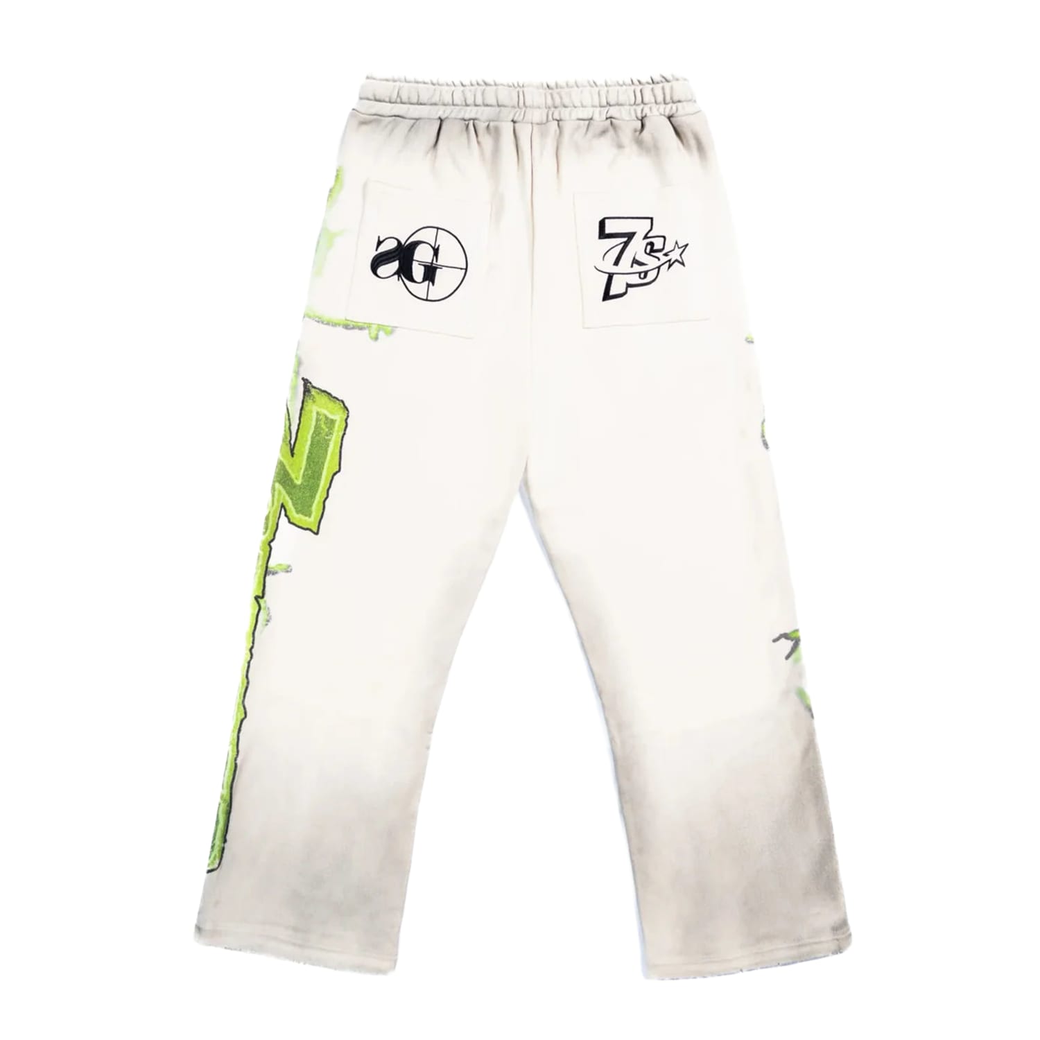 Triple Sevens x Sniper Gang Vulture Sweatpants Cream