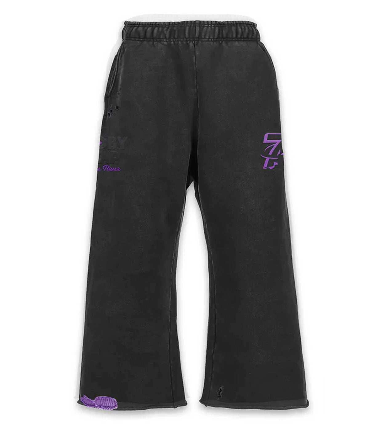 Triple Sevens x Booby Trap Heavy Sweatpants Black