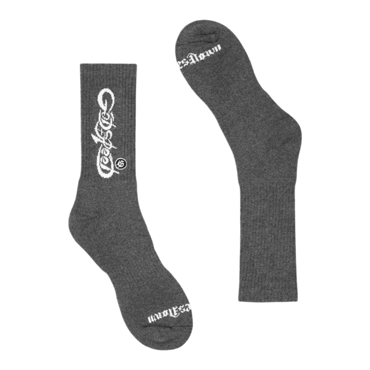 Godspeed New York New Age Logo Sock Grey/White
