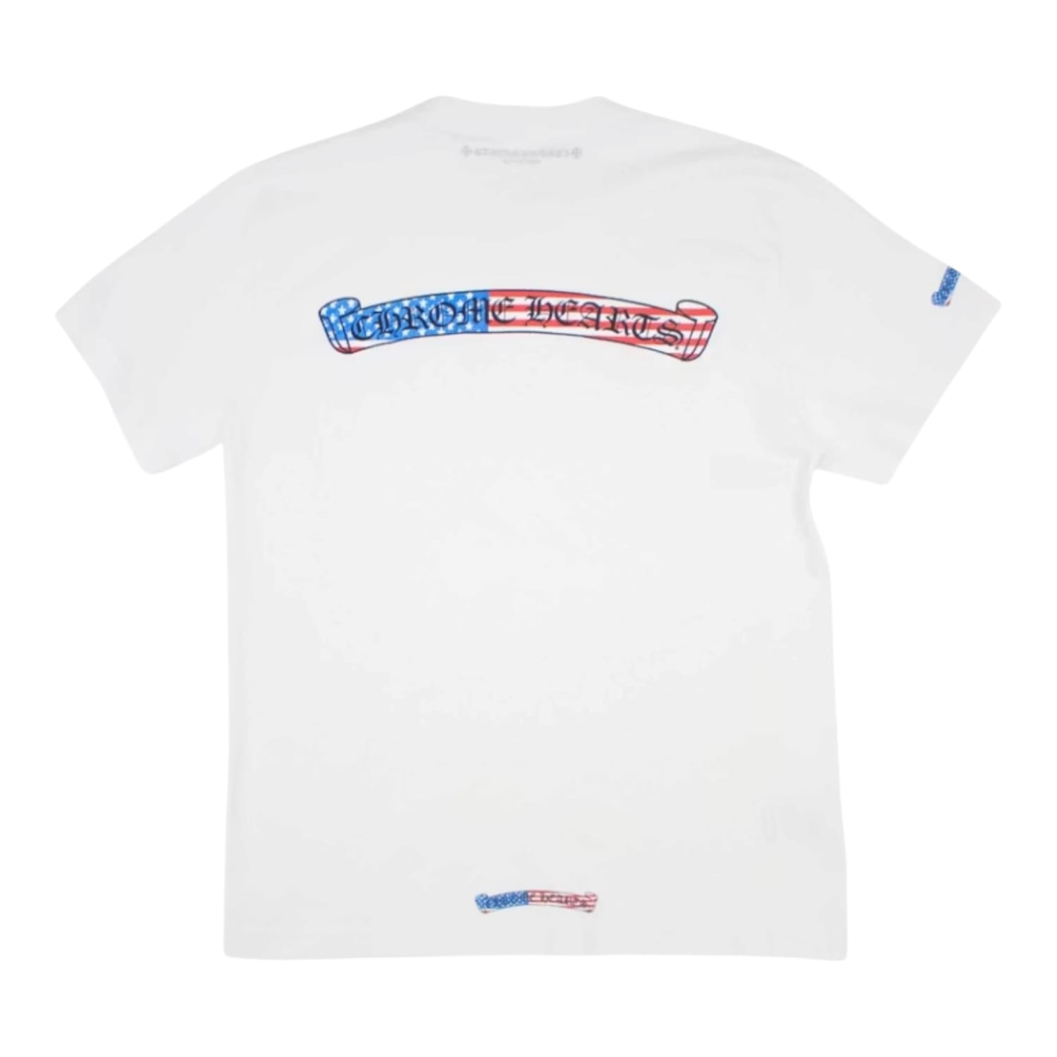 Chrome Hearts USA Scroll Logo T-Shirt White
