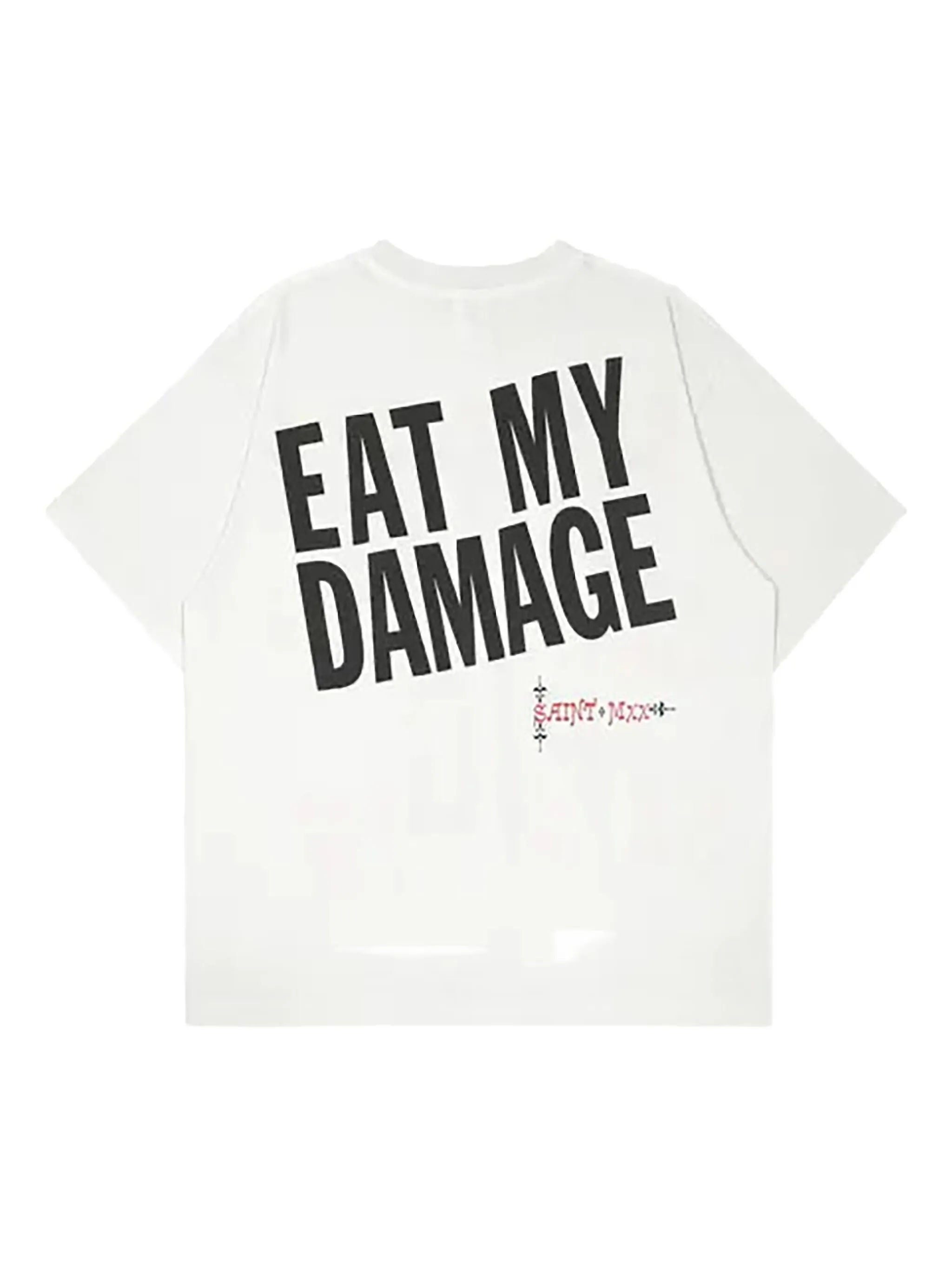 Saint Michael Dirty Pig T-Shirt White