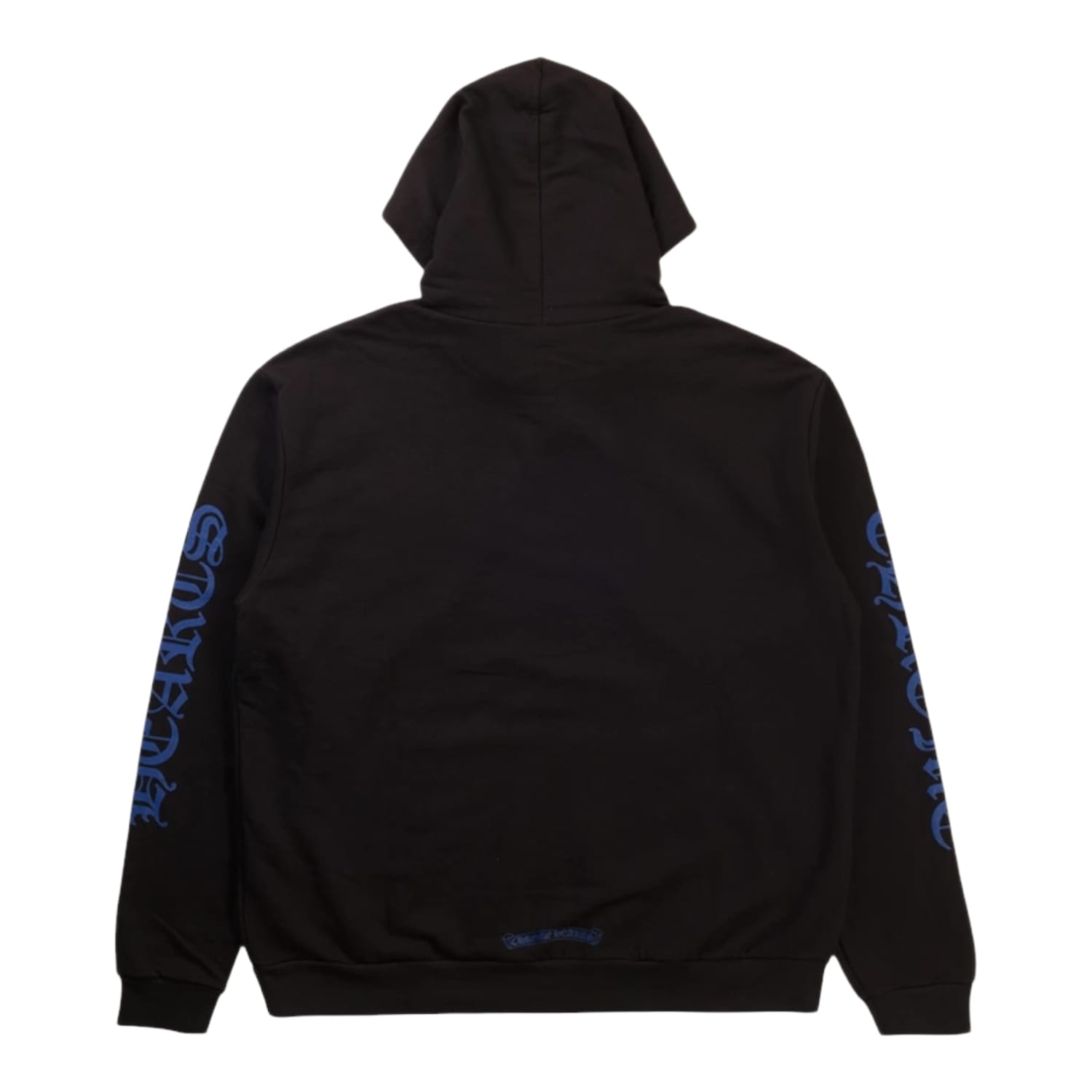Chrome Hearts Vertical Logo Hoodie Black/Blue