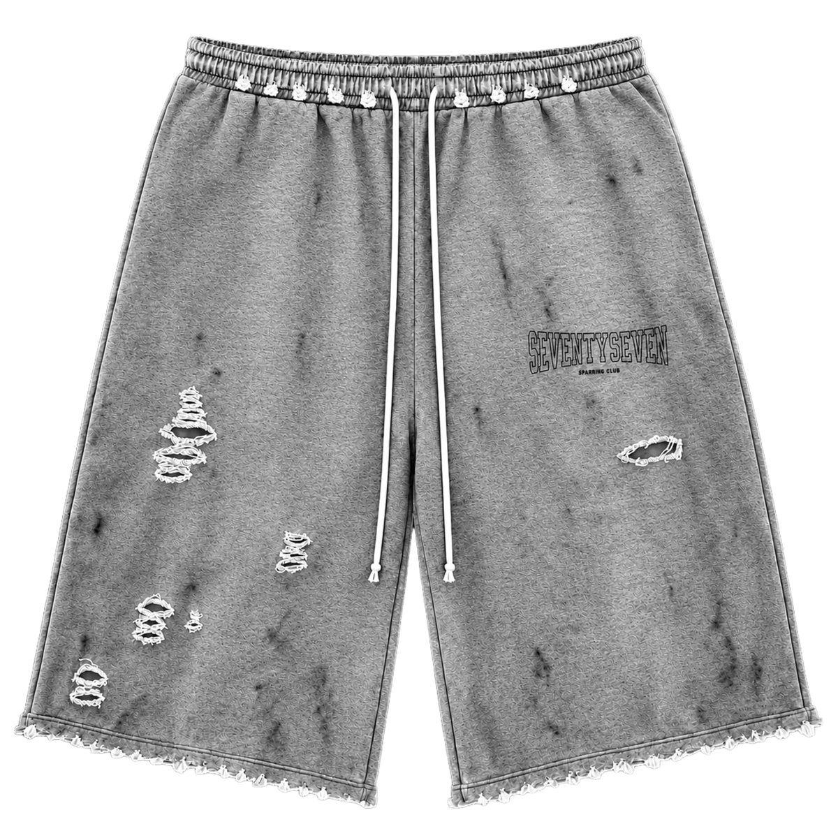 77 Studios Sparring Club 3/4th Shorts