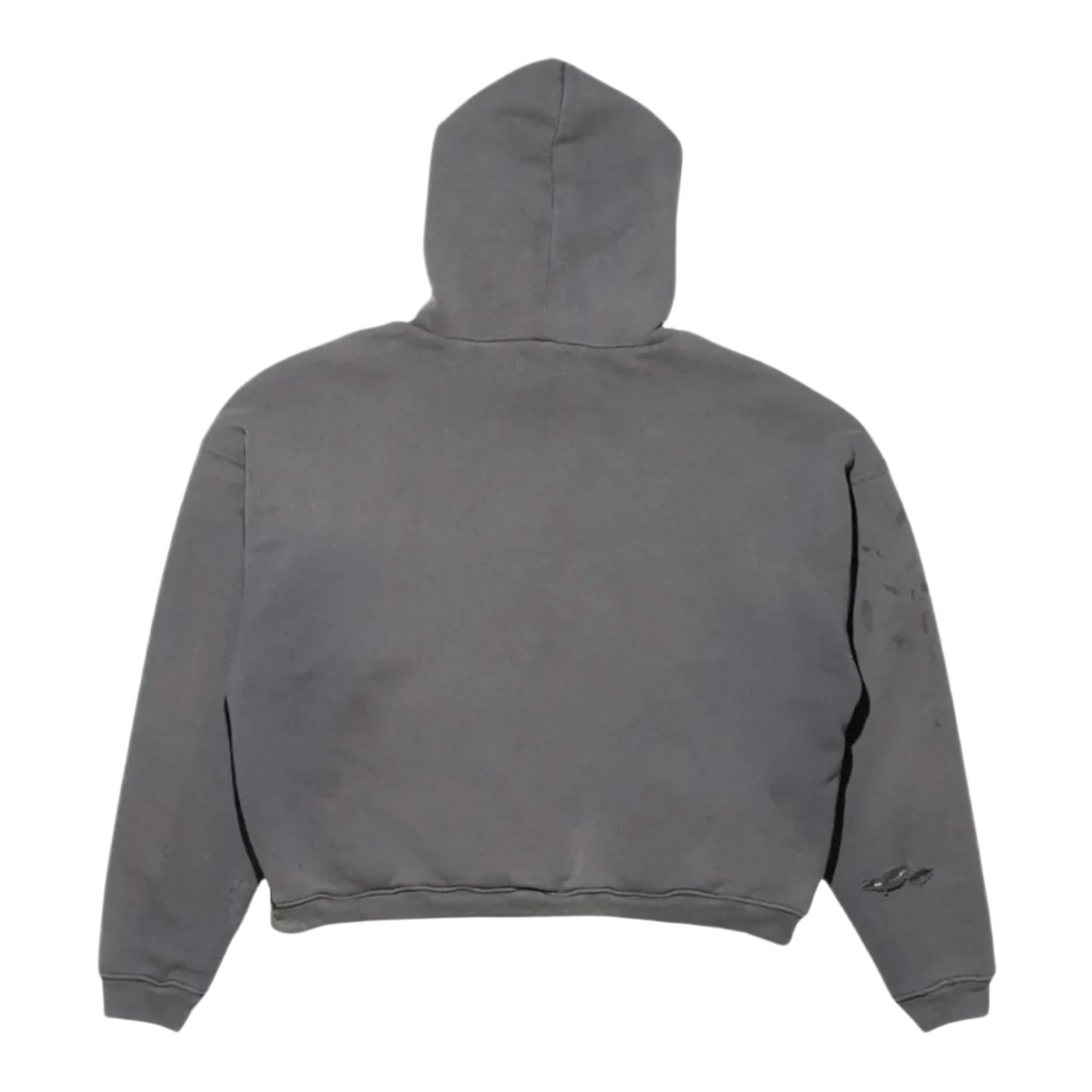 Enfants Riches Déprimés Thermal Lined Distressed Logo Hoodie Black Oyster