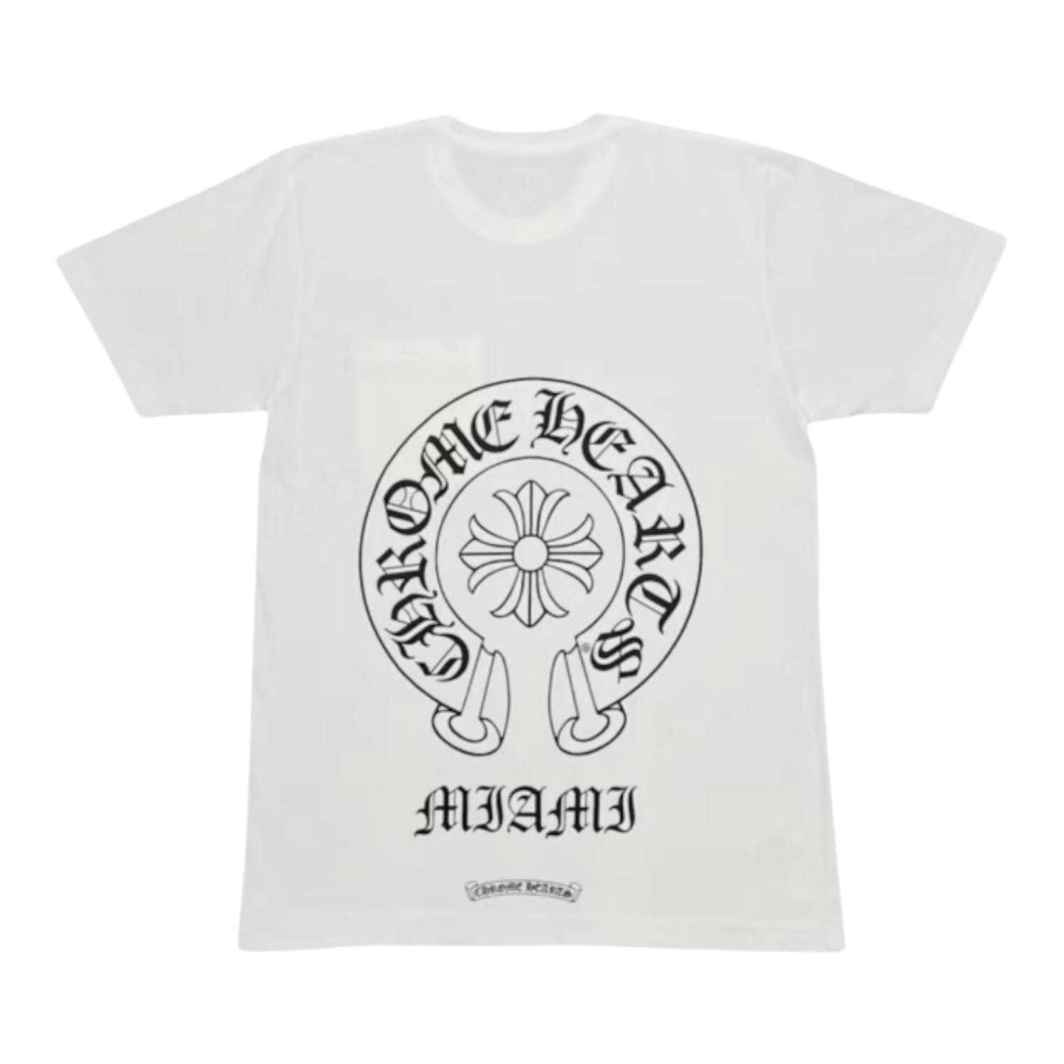 Chrome Hearts Miami Exclusive Horseshoe T-shirt White