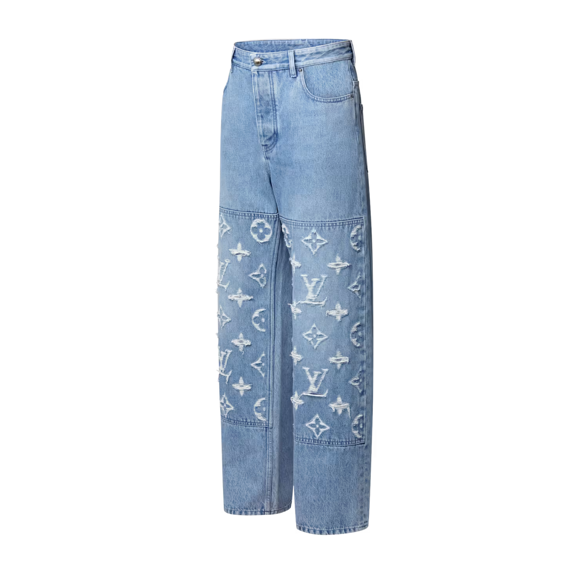 Louis Vuitton Denim Skate Jeans Blue