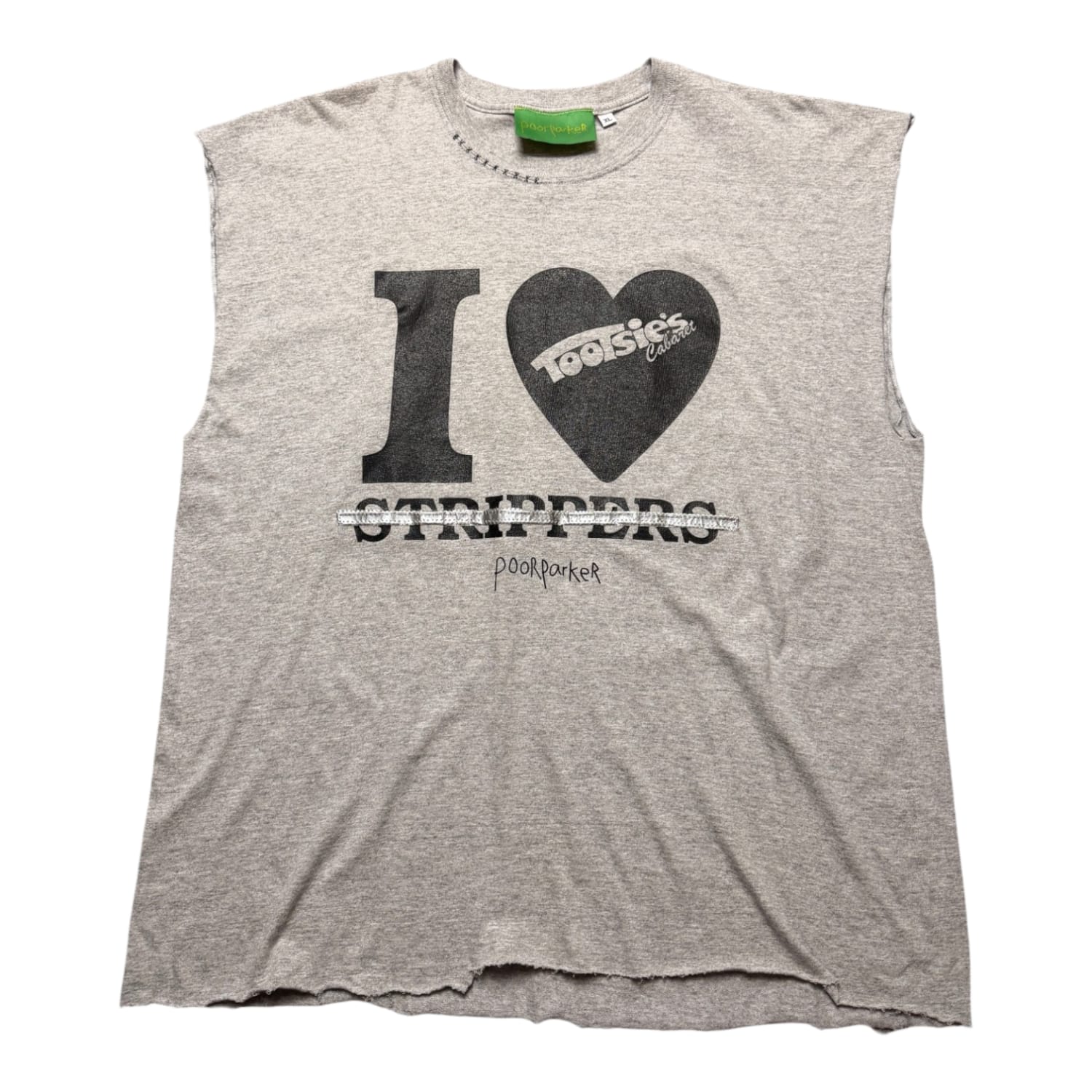 Poor Parker Vintage Tootsie's One Of One Cut-Off T-Shirt