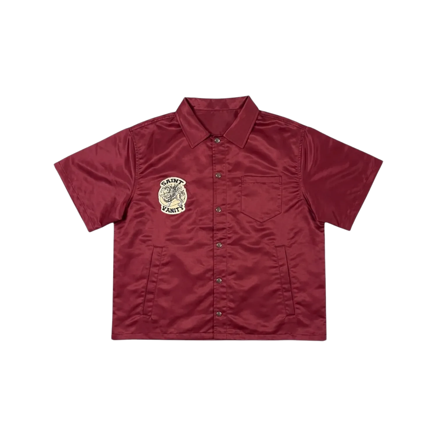 Saint Vanity Nylon Top Red