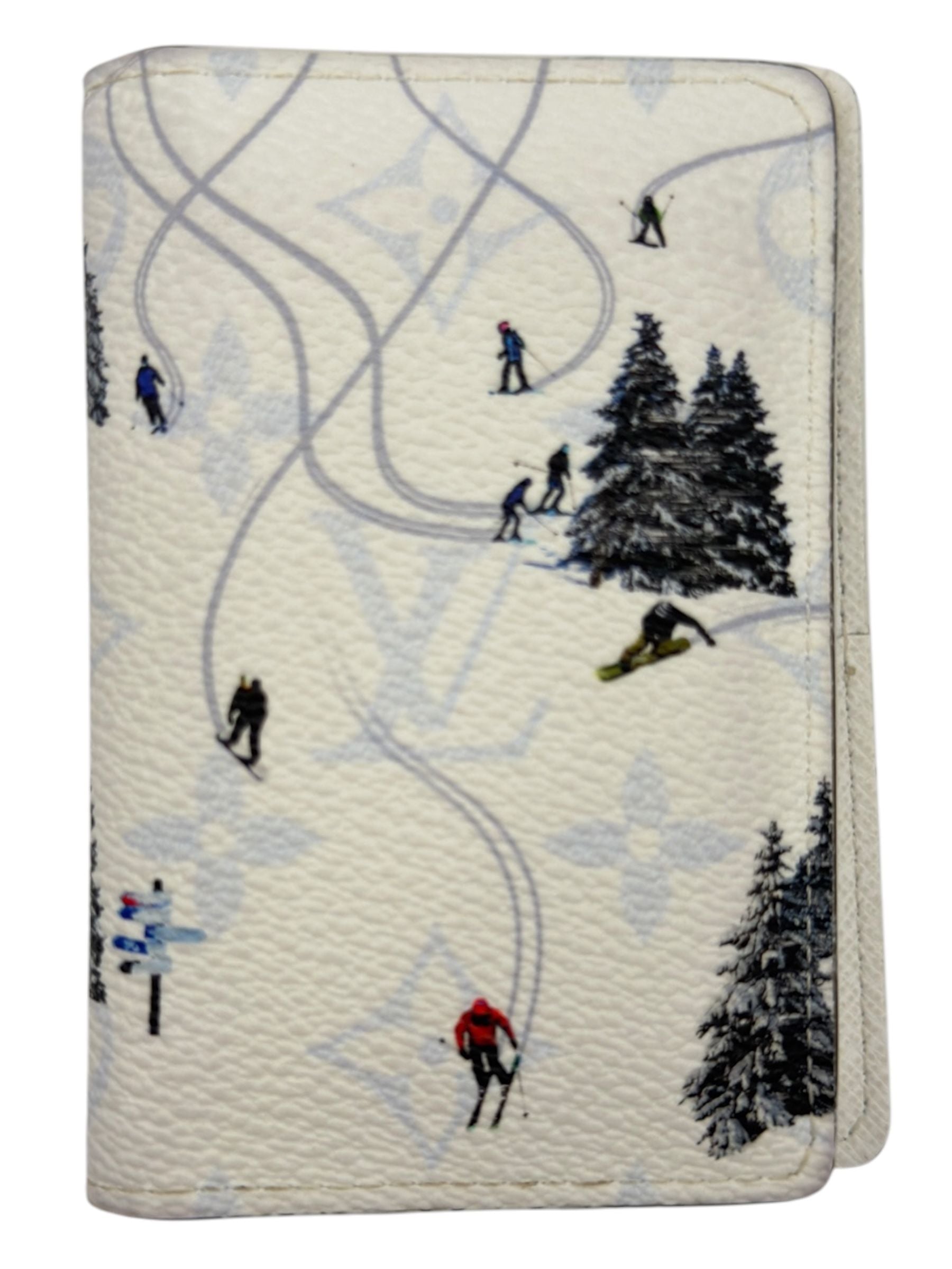 Louis Vuitton Skateboard Pocket Organizer Ski/White