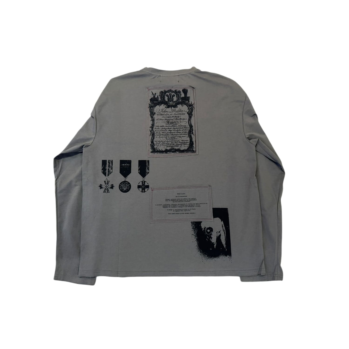 Richill Melancholy Propaganda Patch LS T-Shirt Green
