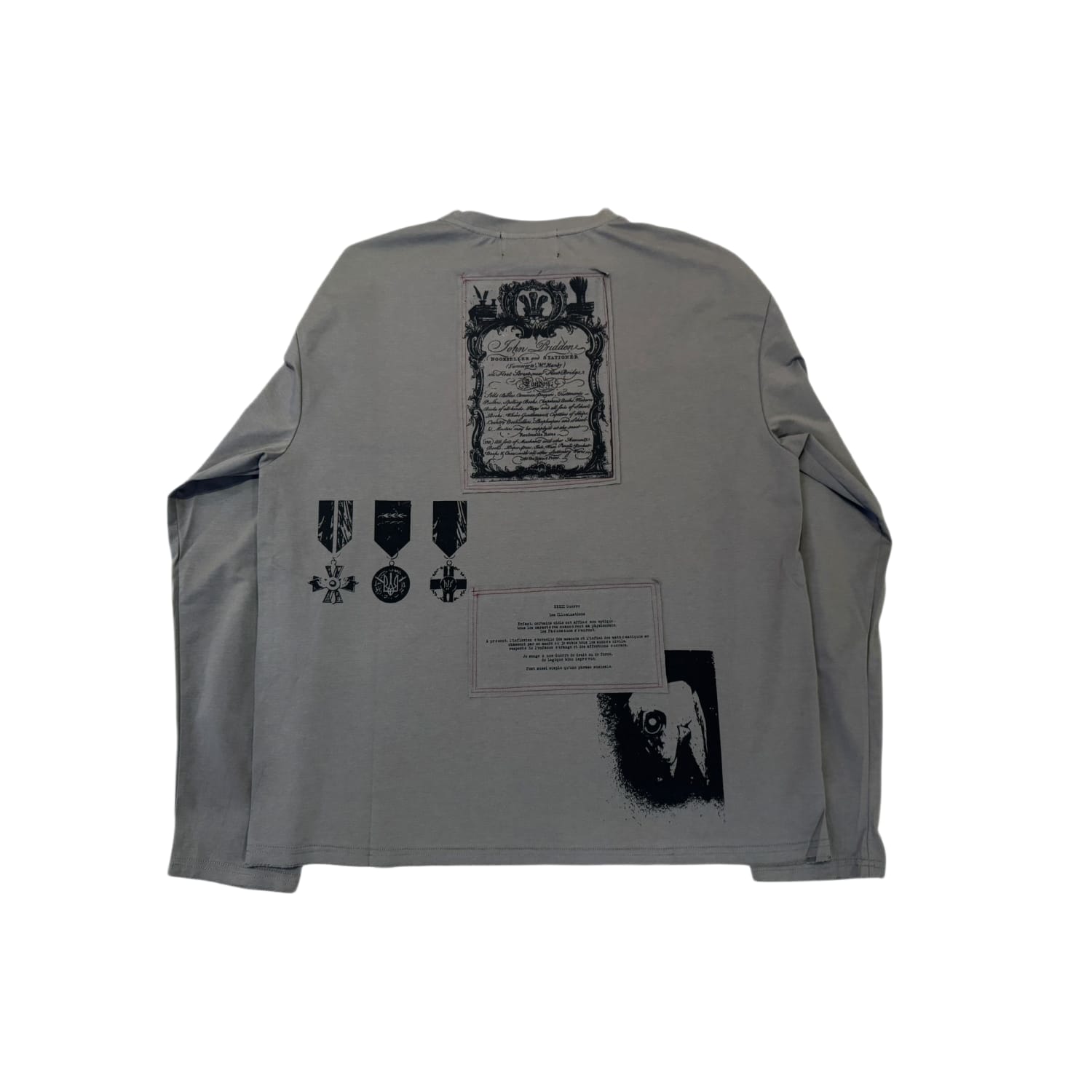 Richill Melancholy Propaganda Patch LS T-Shirt Green