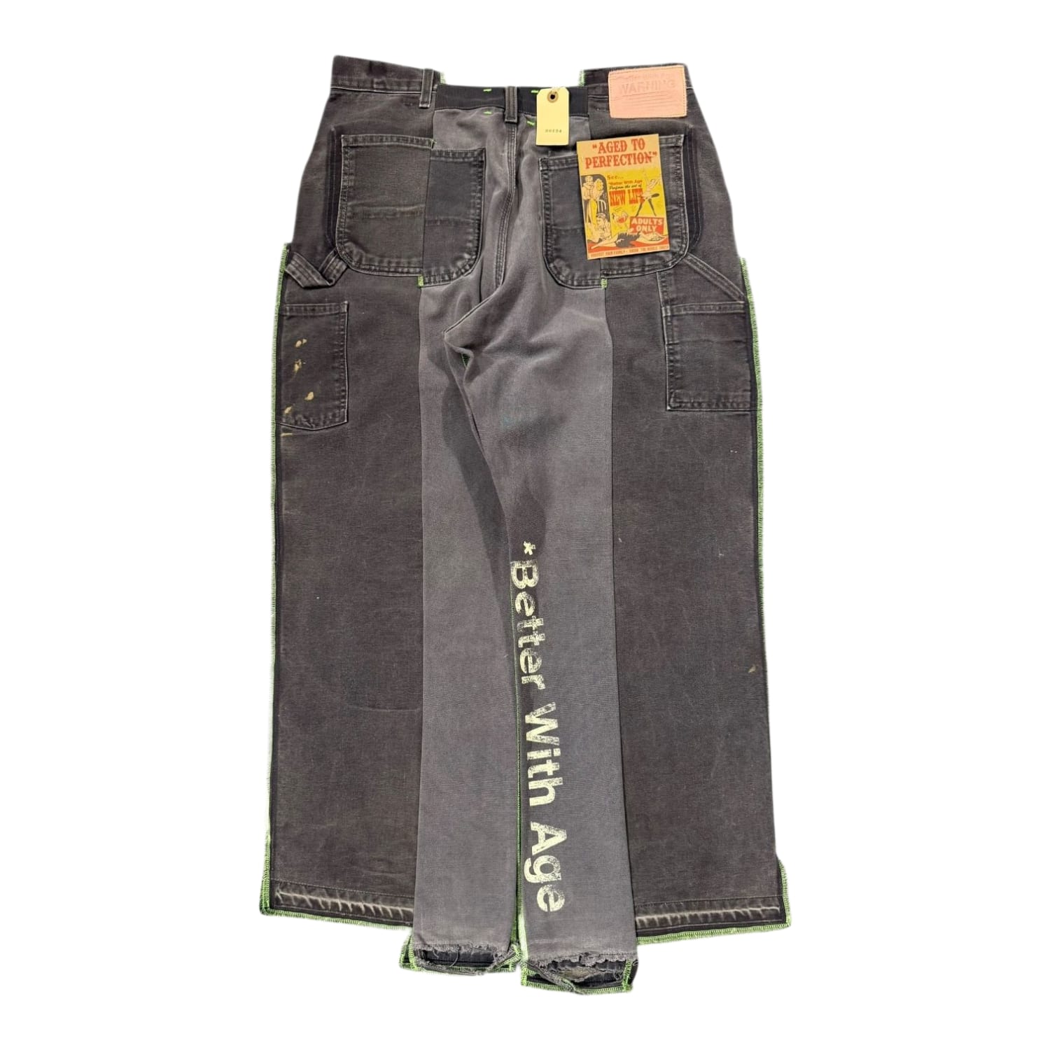 Better With Age Lemon Single-Knee Trouser Multi