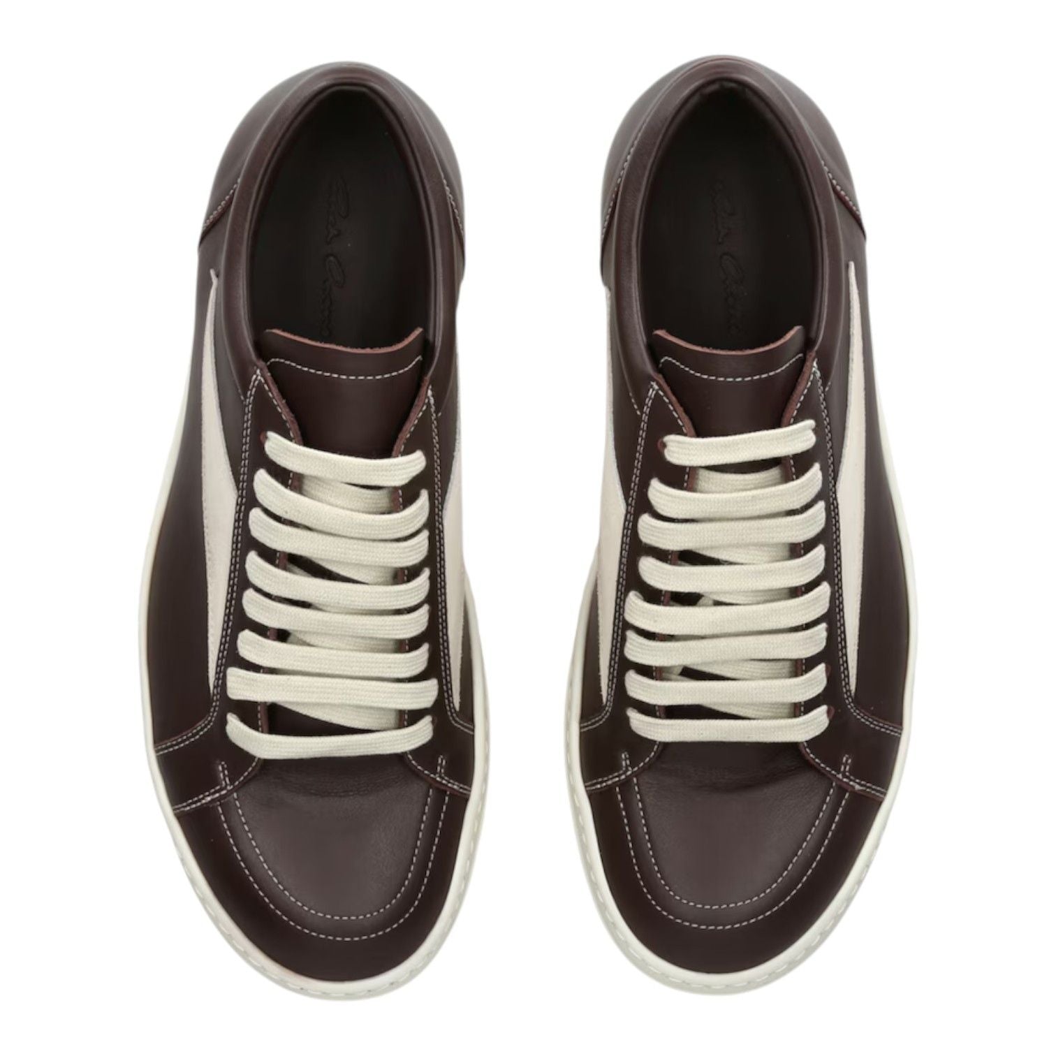 Rick Owens Vintage Low Sneaker Macassar Milk