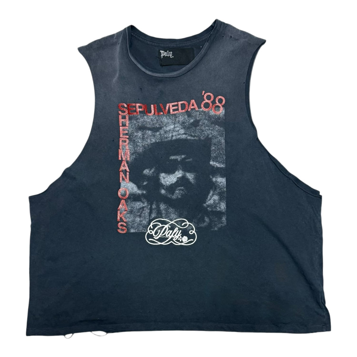 Paly Hollywood Sepulveda Cut Off Tank Top