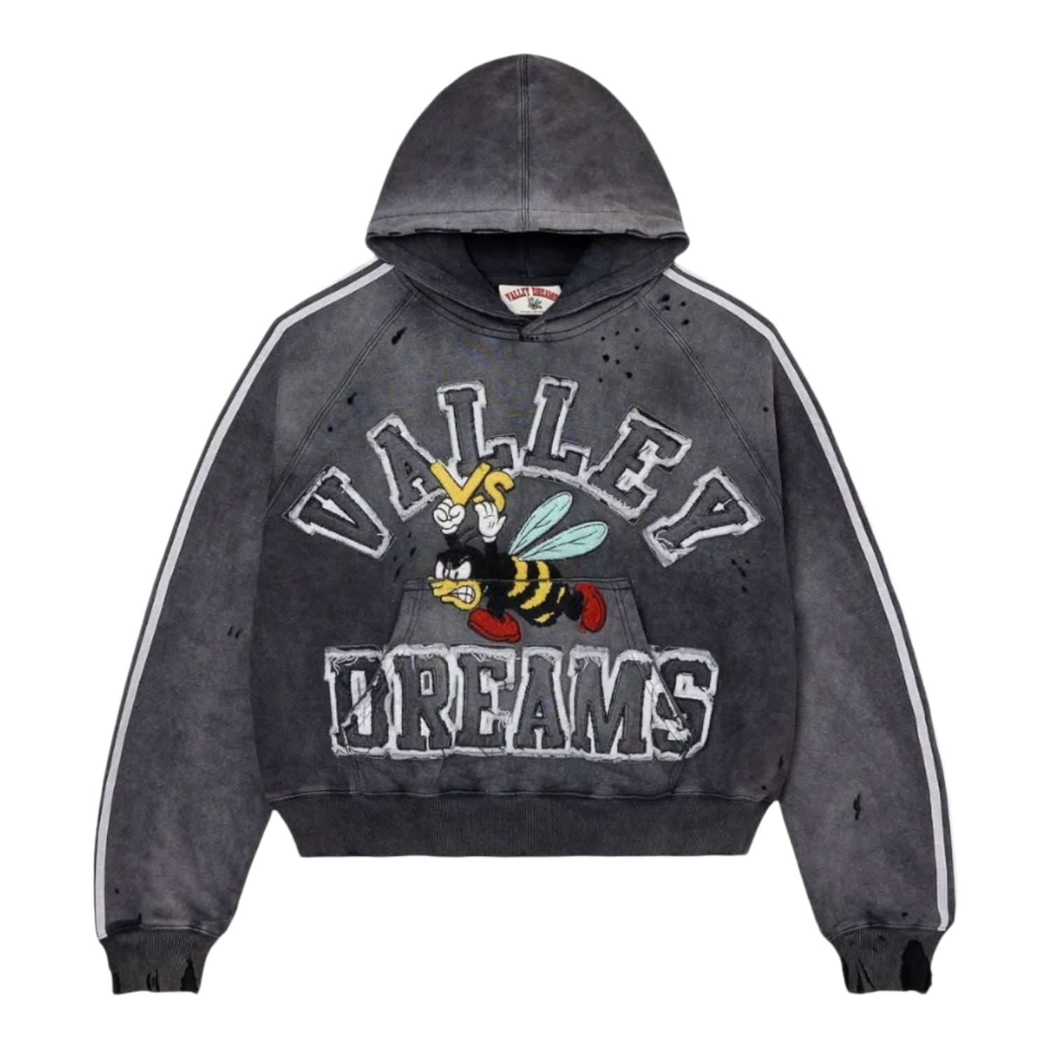 Vale Forever Anthem Pullover Hoodie Black Mono