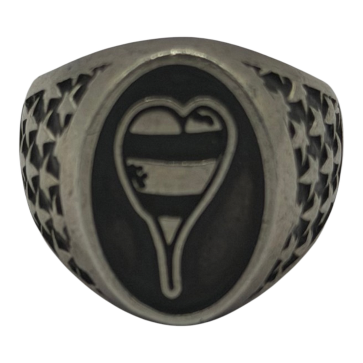 Chrome Hearts x Matty Boy Heart Class Ring