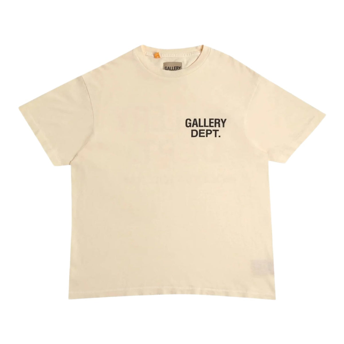 Gallery Dept. Souvenir T-Shirt Cream/Orange