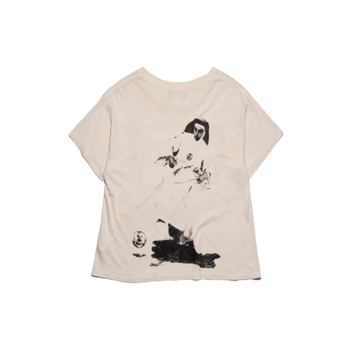Enfants Riches Déprimés Nun Kicks Baby T-Shirt Dirty White
