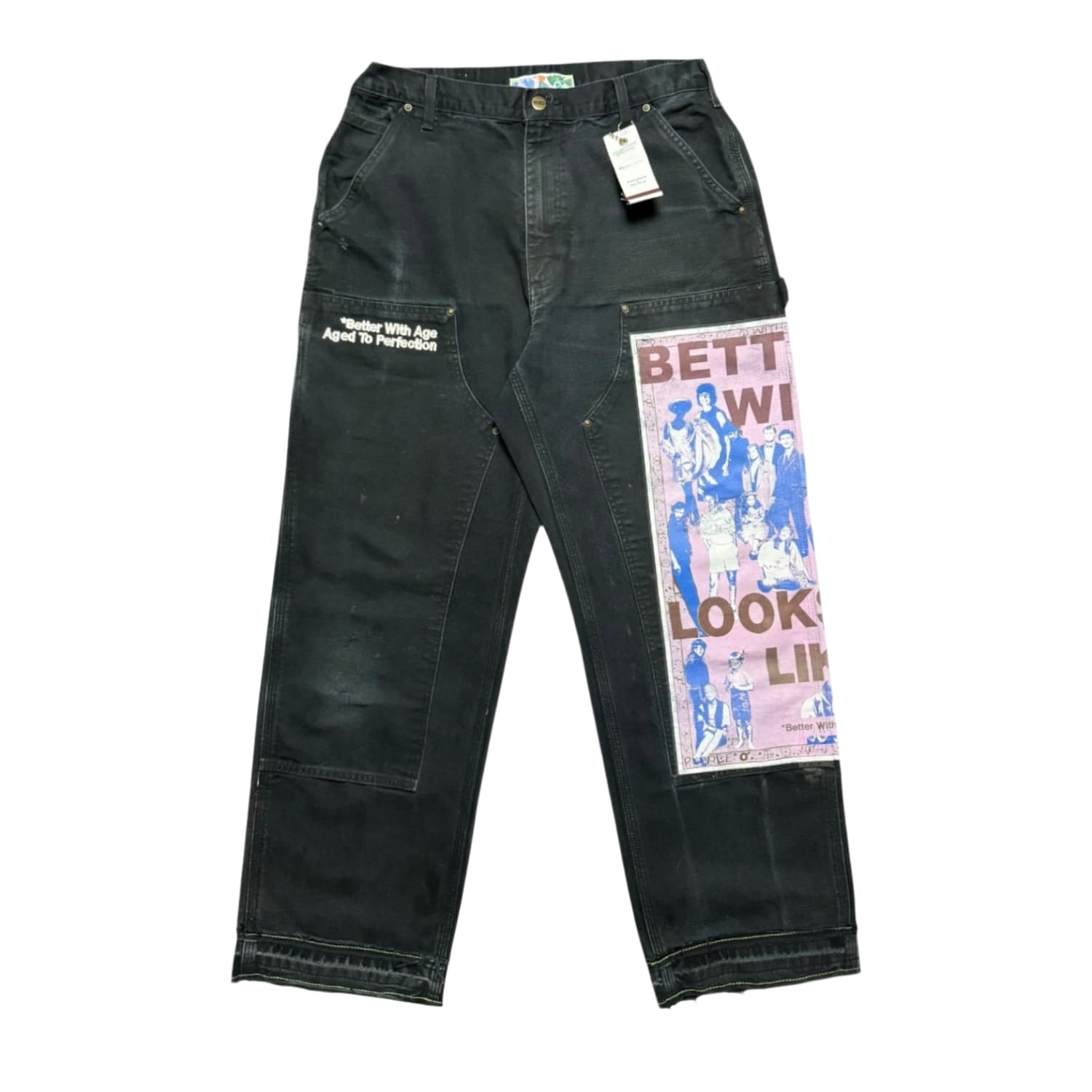 Better With Age x Carhartt Menage Trouser Black Washed