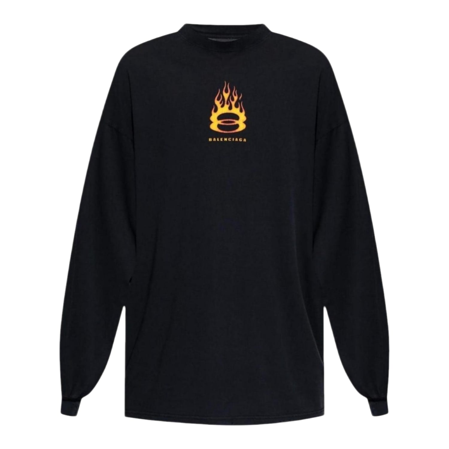 Balenciaga Burning Unity L/S Black