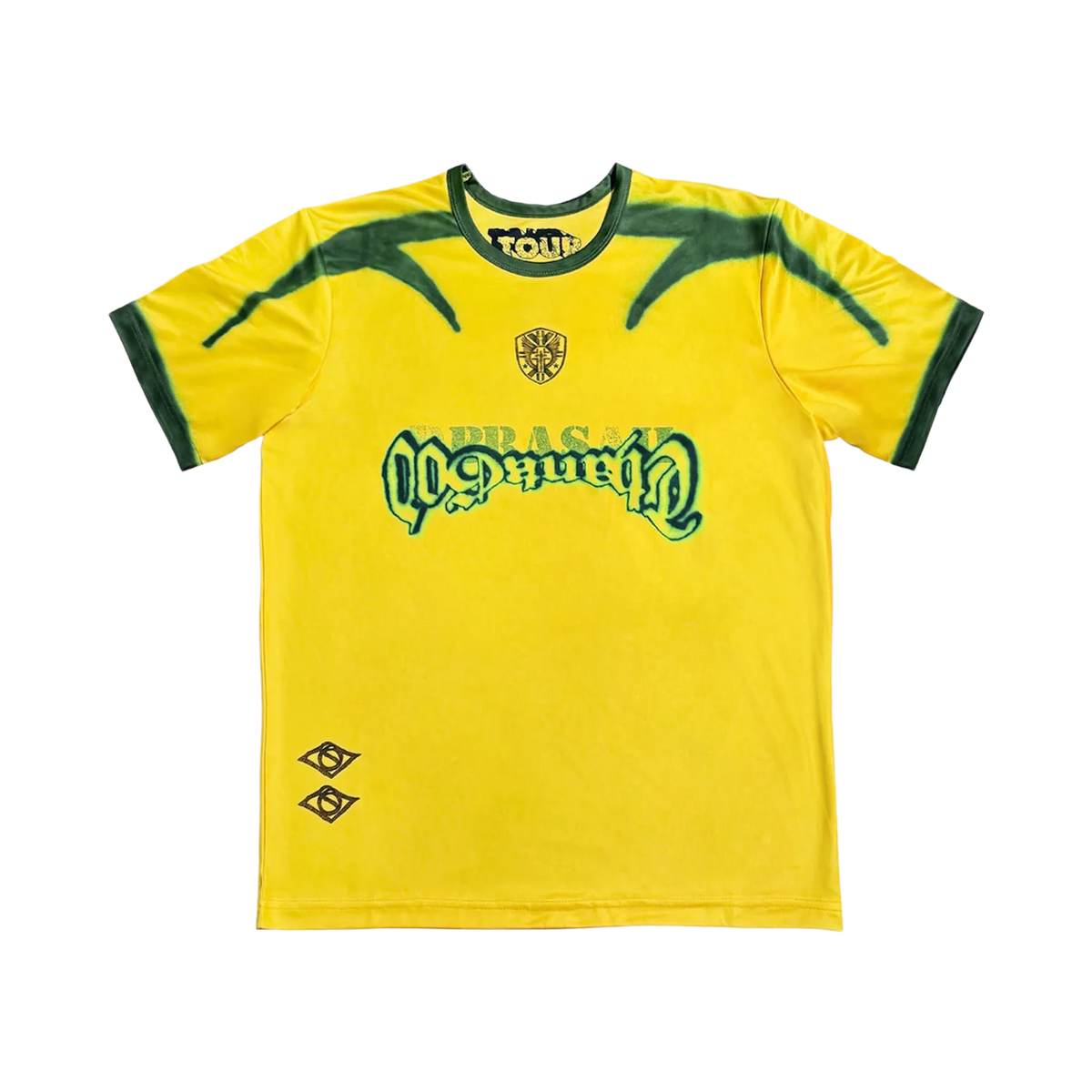 Travis Scott Brazil Soccer Jersey Yellow