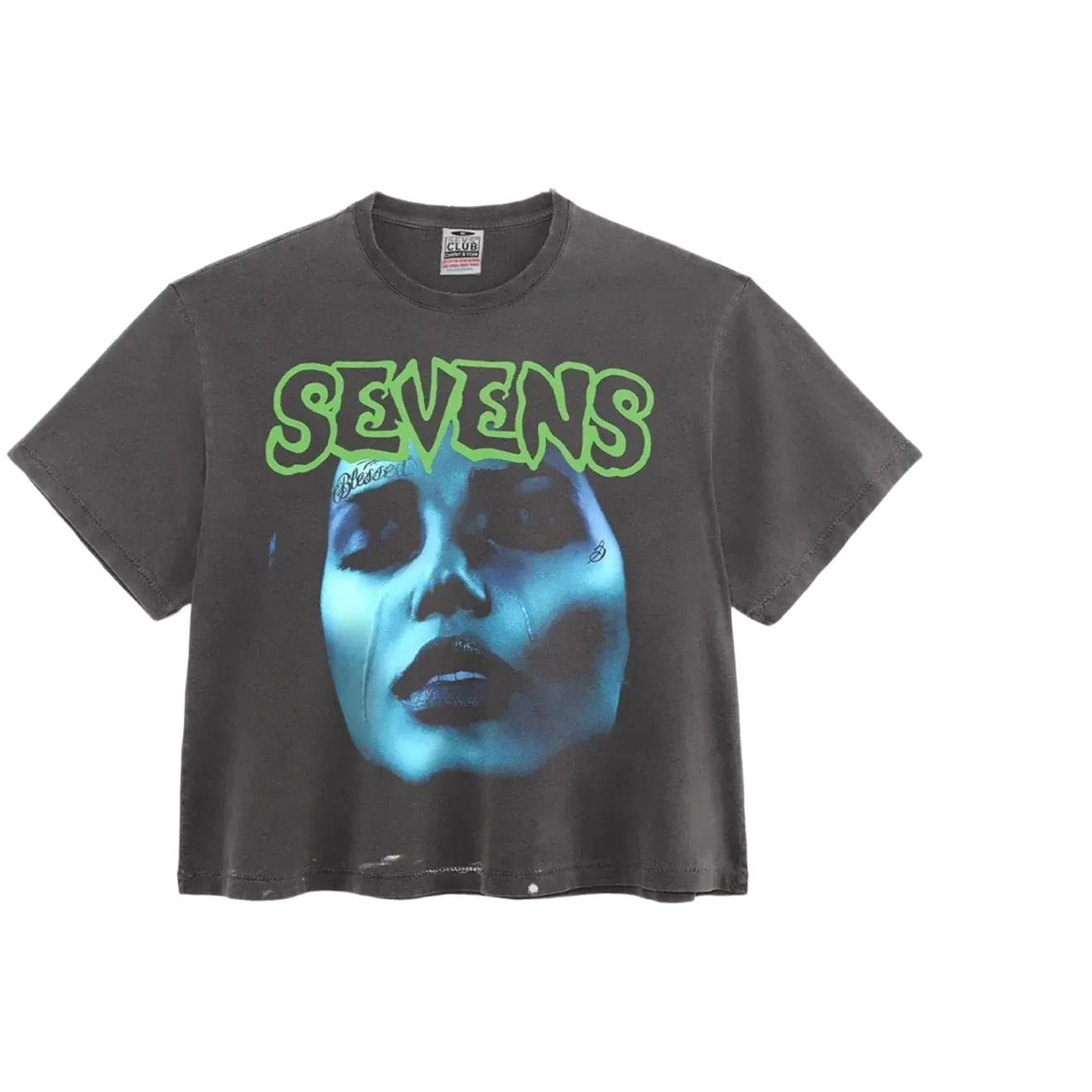 Triple Sevens Tears Tee Black
