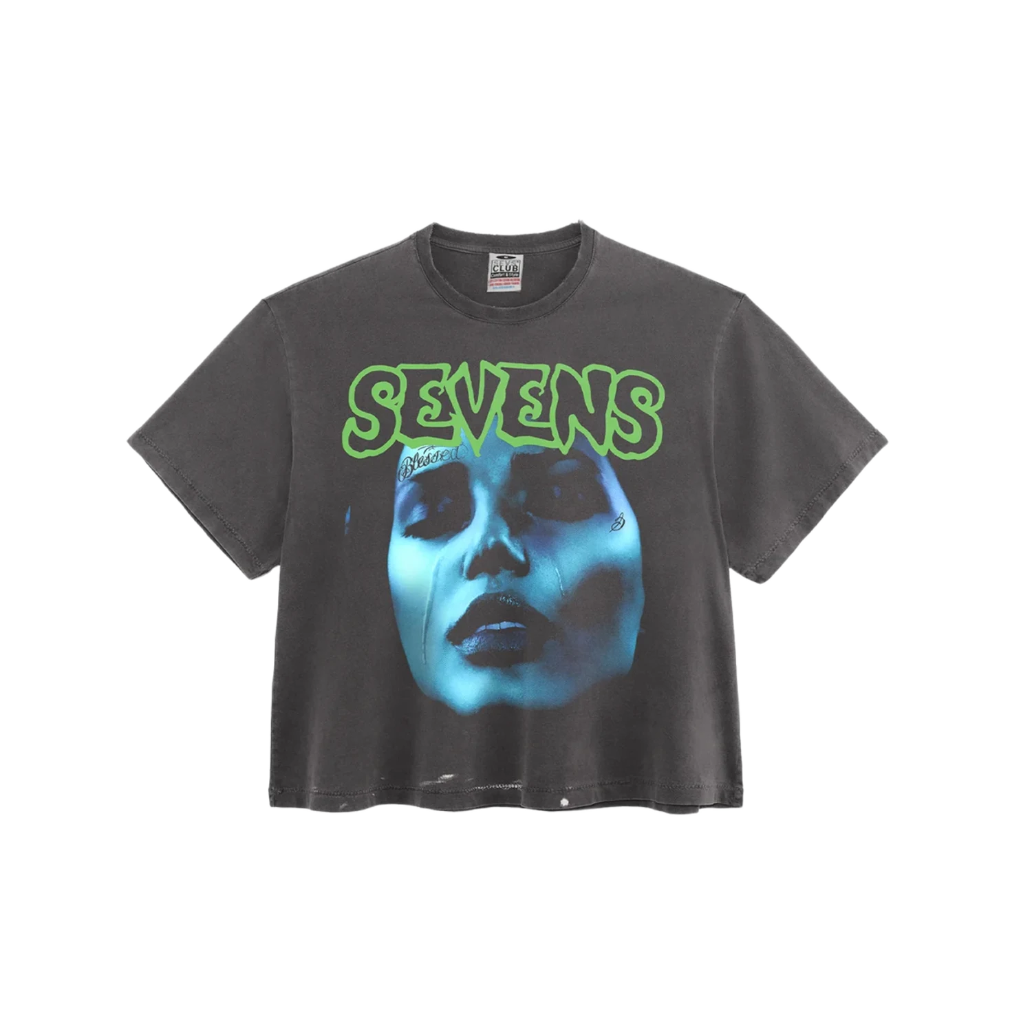 Triple Sevens Tears Tee Black