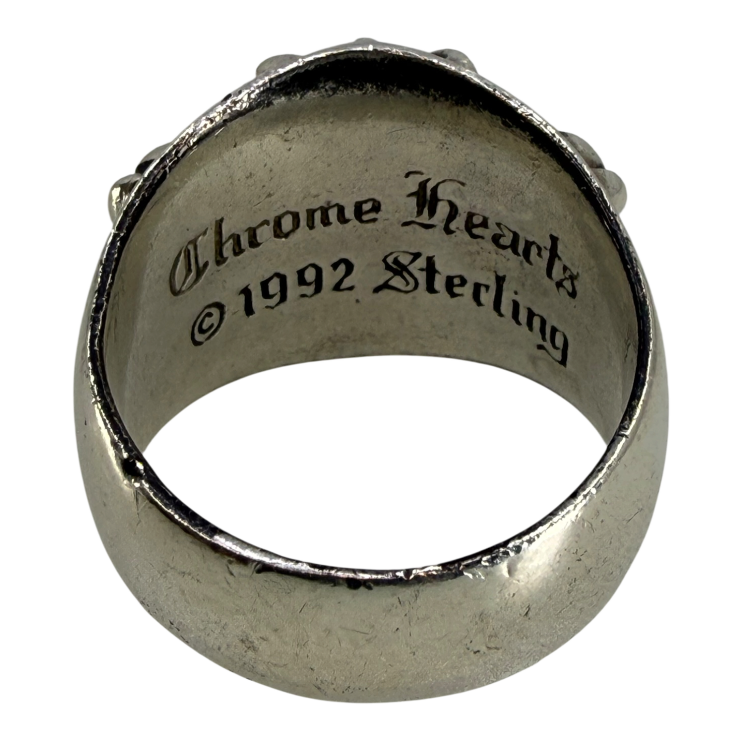 Chrome Hearts Silver Keeper Ring - US Size 12