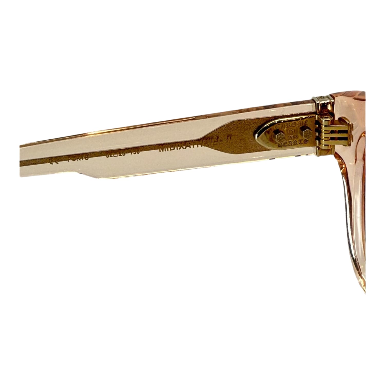 Chrome Hearts Midixathrill II Rose/18k Gold Plated Sunglasses