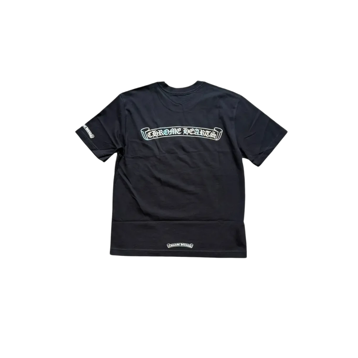 Chrome Hearts Foil Scroll Logo T-Shirt Black