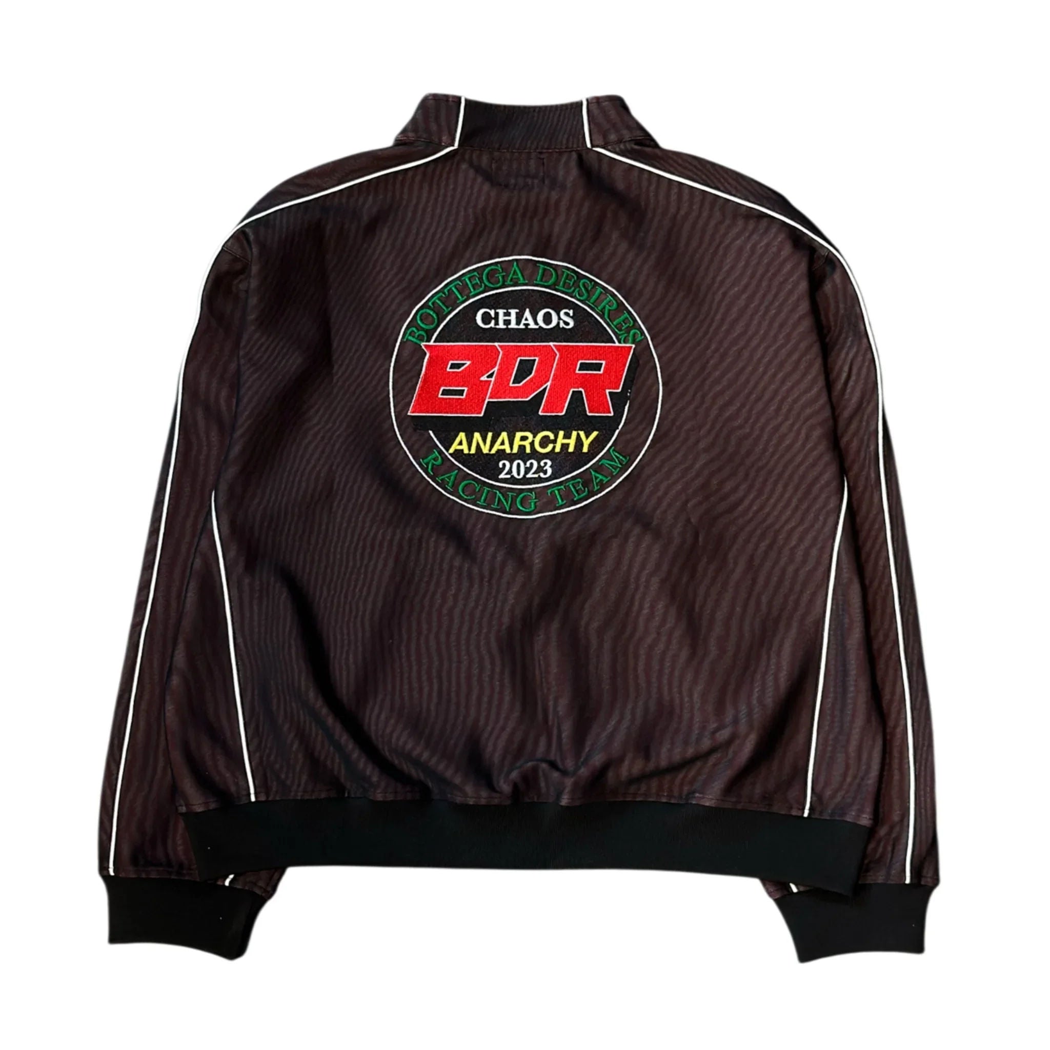 Bottega Desires Race Tracksuit Jacket Brown
