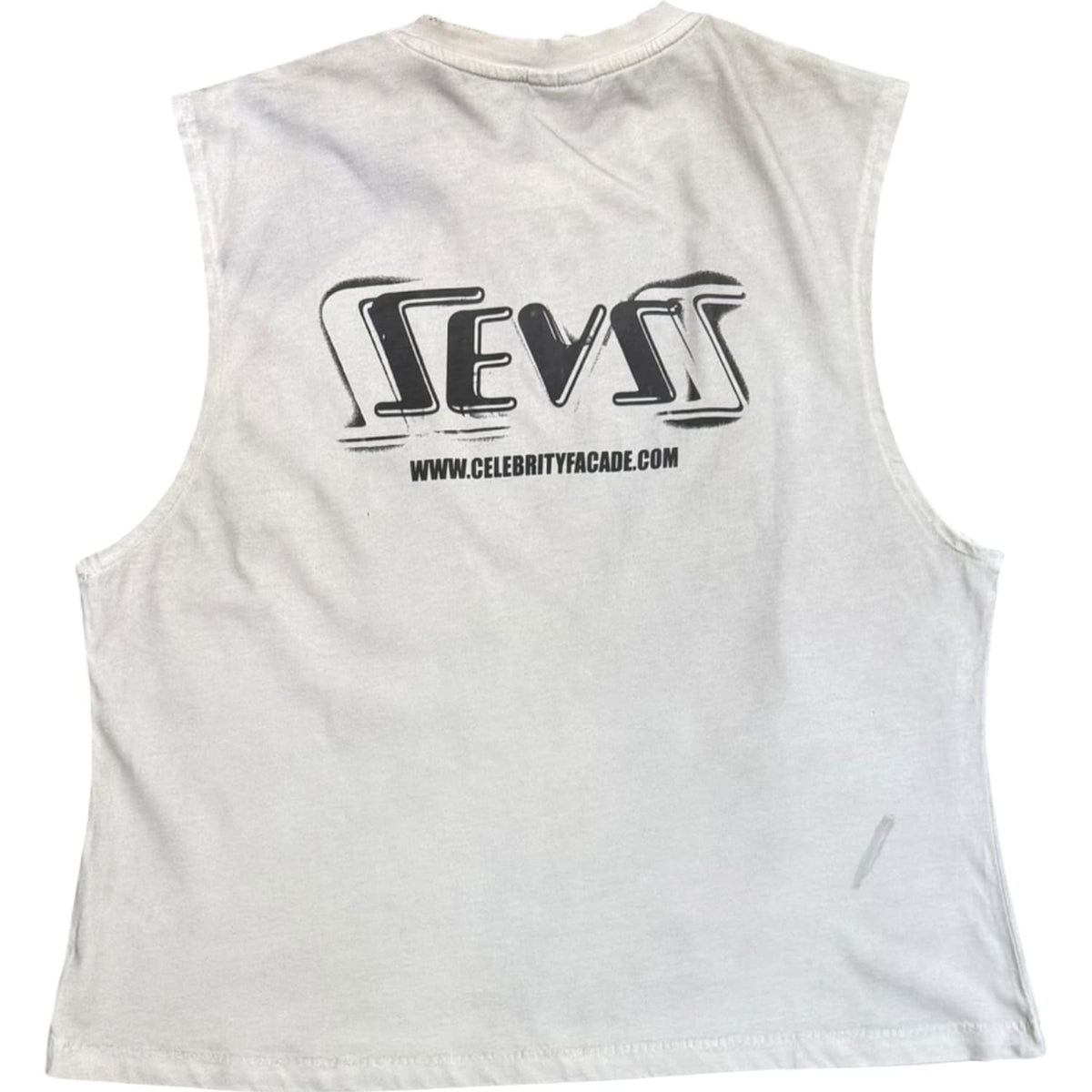 Triple Sevens Weezy Sleeveless T-Shirt White